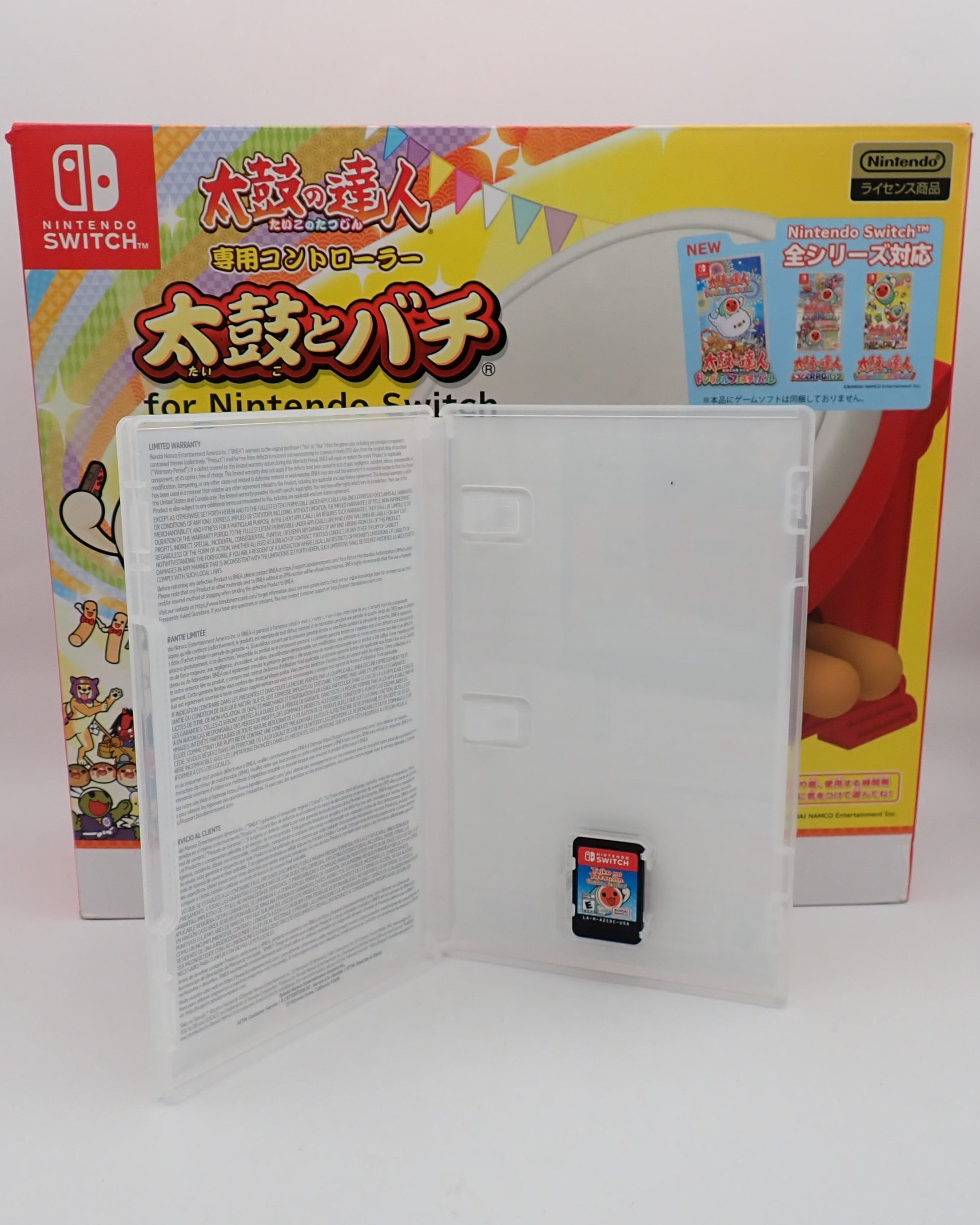 Taiko No Tatsujin Rhythm Festival with Drum Kit - Nintendo Switch