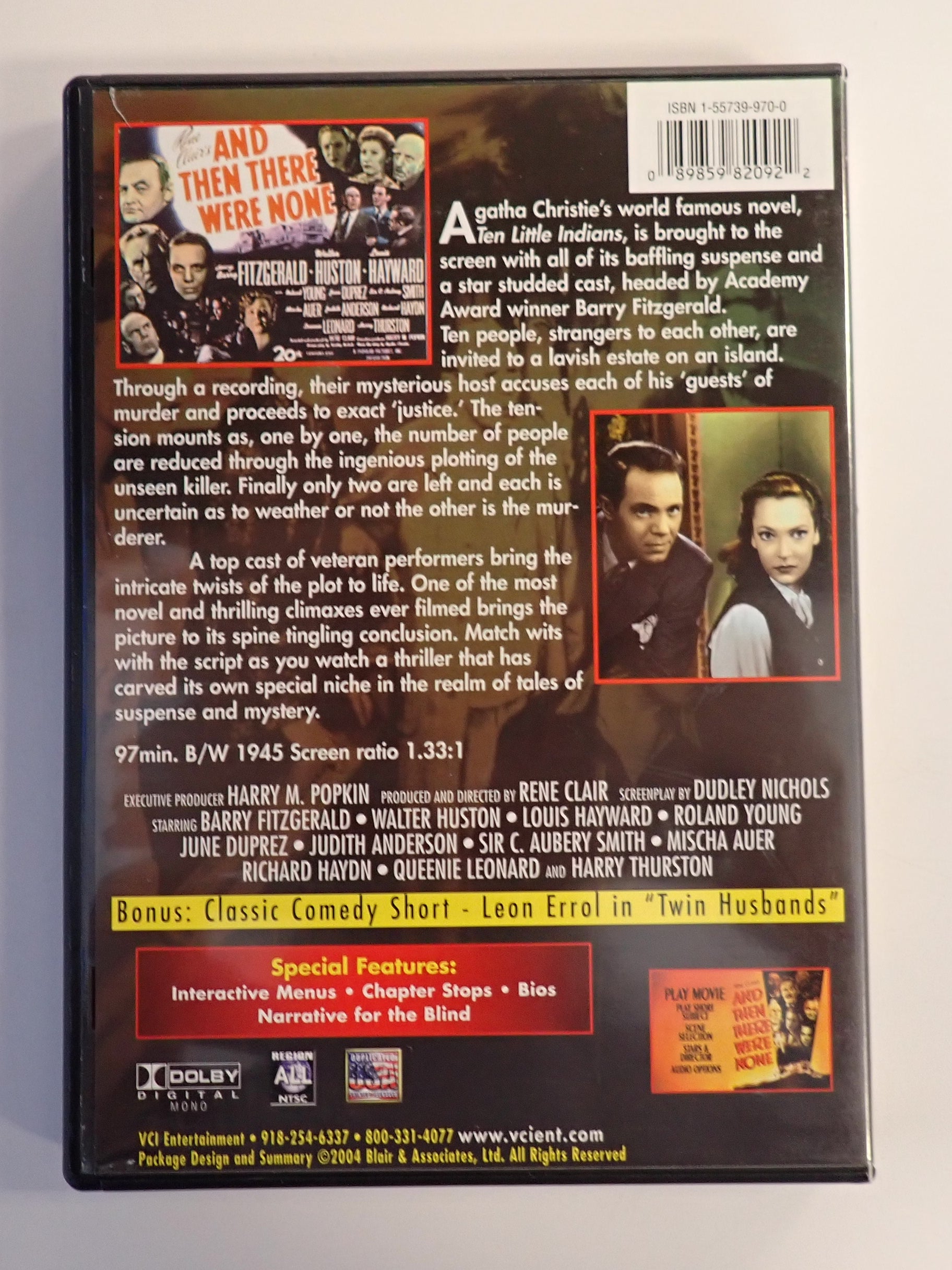 And Then There Were None - DVD [Pre-Owned]