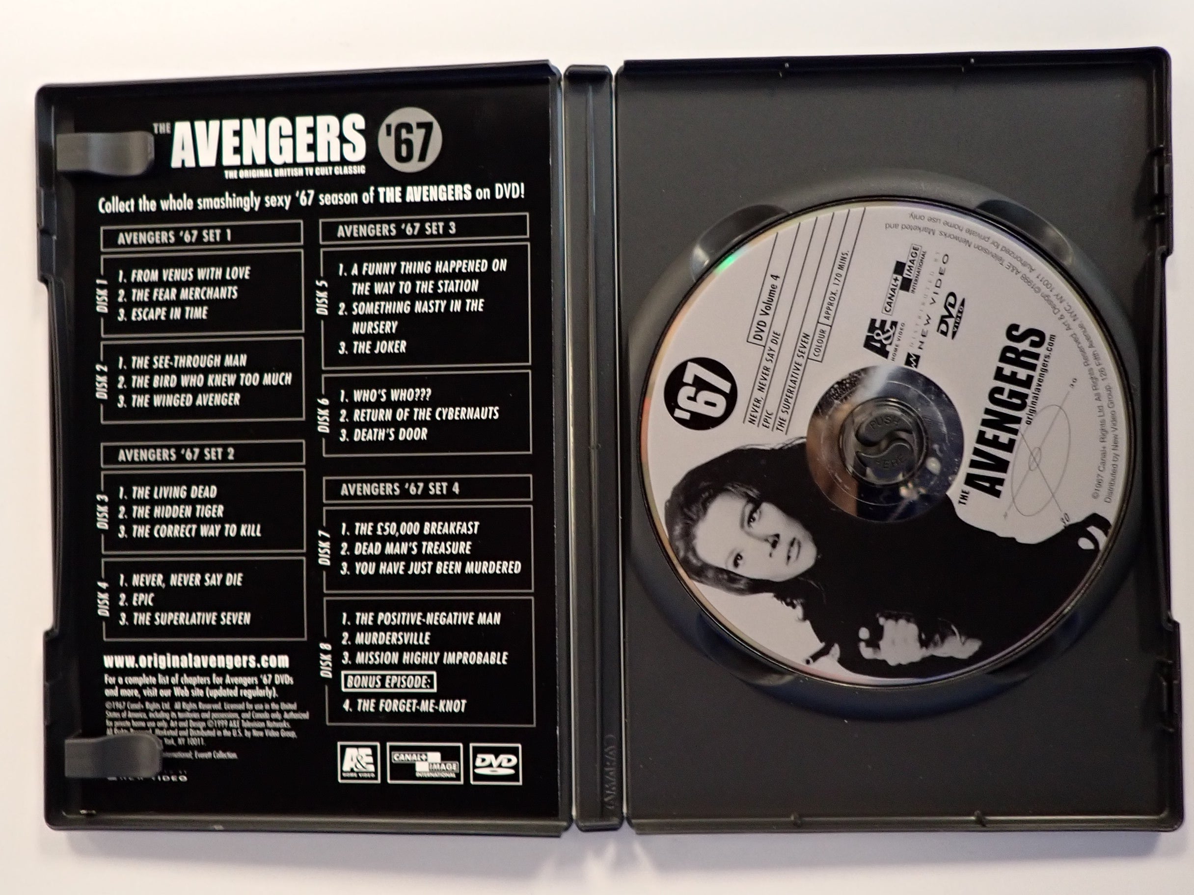 The Avengers - The Original British TV Cult Classic - DVD [Pre-Owned]