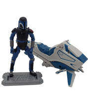 Mandalorian Warrior (With Mandalorian Speeder) (2010) - Star Wars Figure