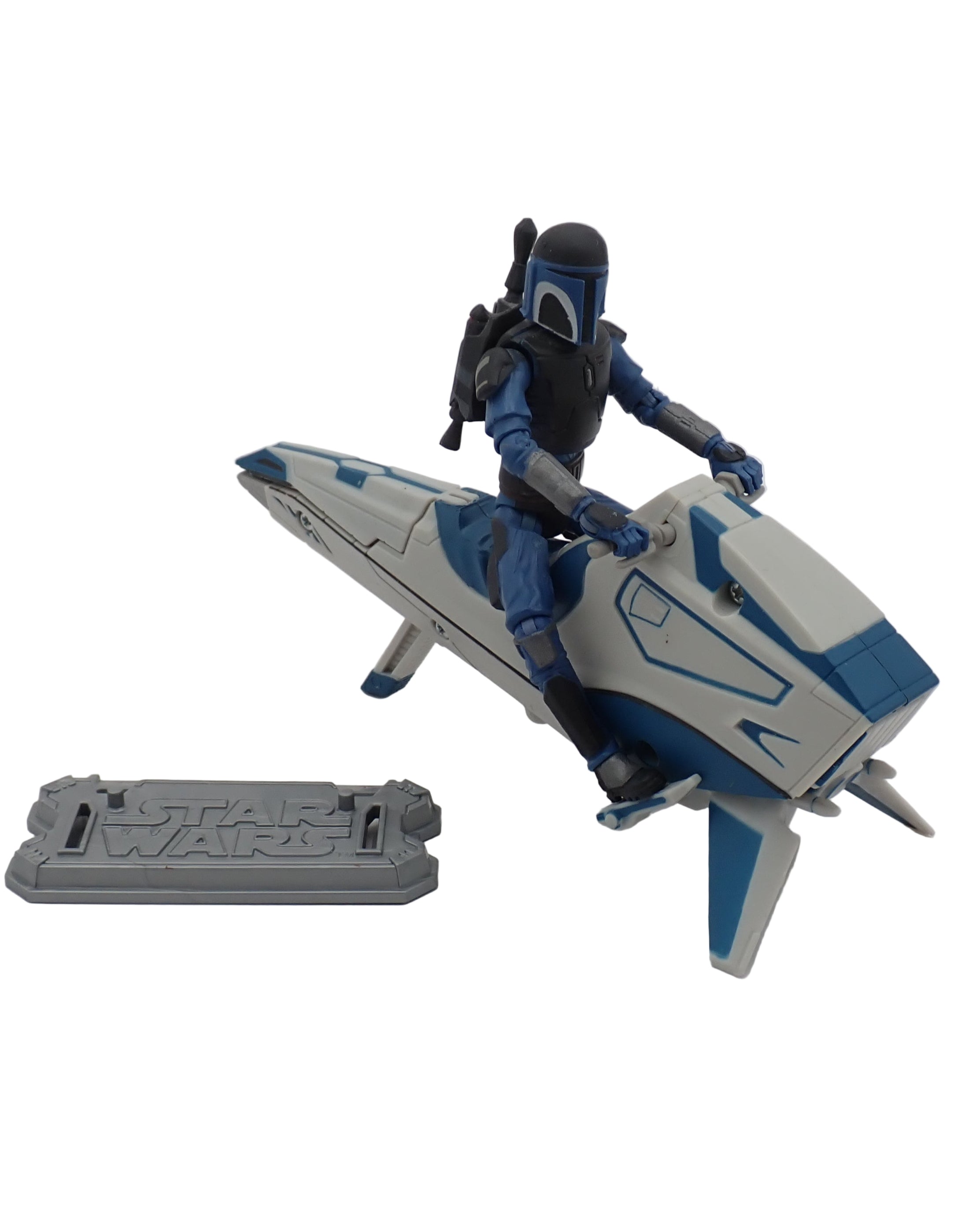 Mandalorian Warrior (With Mandalorian Speeder) (2010) - Star Wars Figure