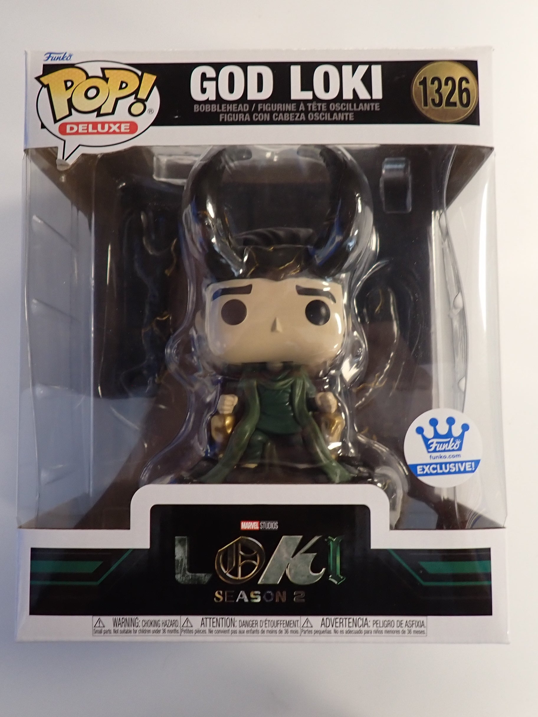 God Loki - POP! #1326 [Pre-Owned]