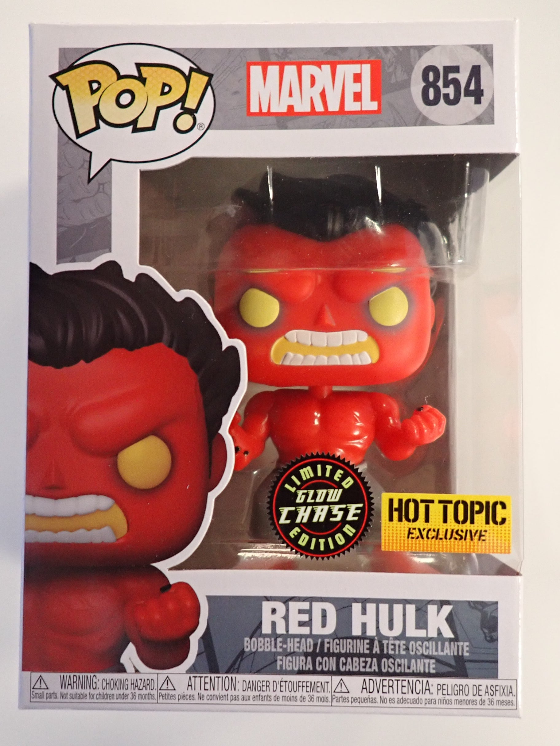 Red Hulk - POP! #854 [Pre-Owned]