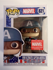 WWII Ultimates Captain America - POP! #821 [Pre-Owned]