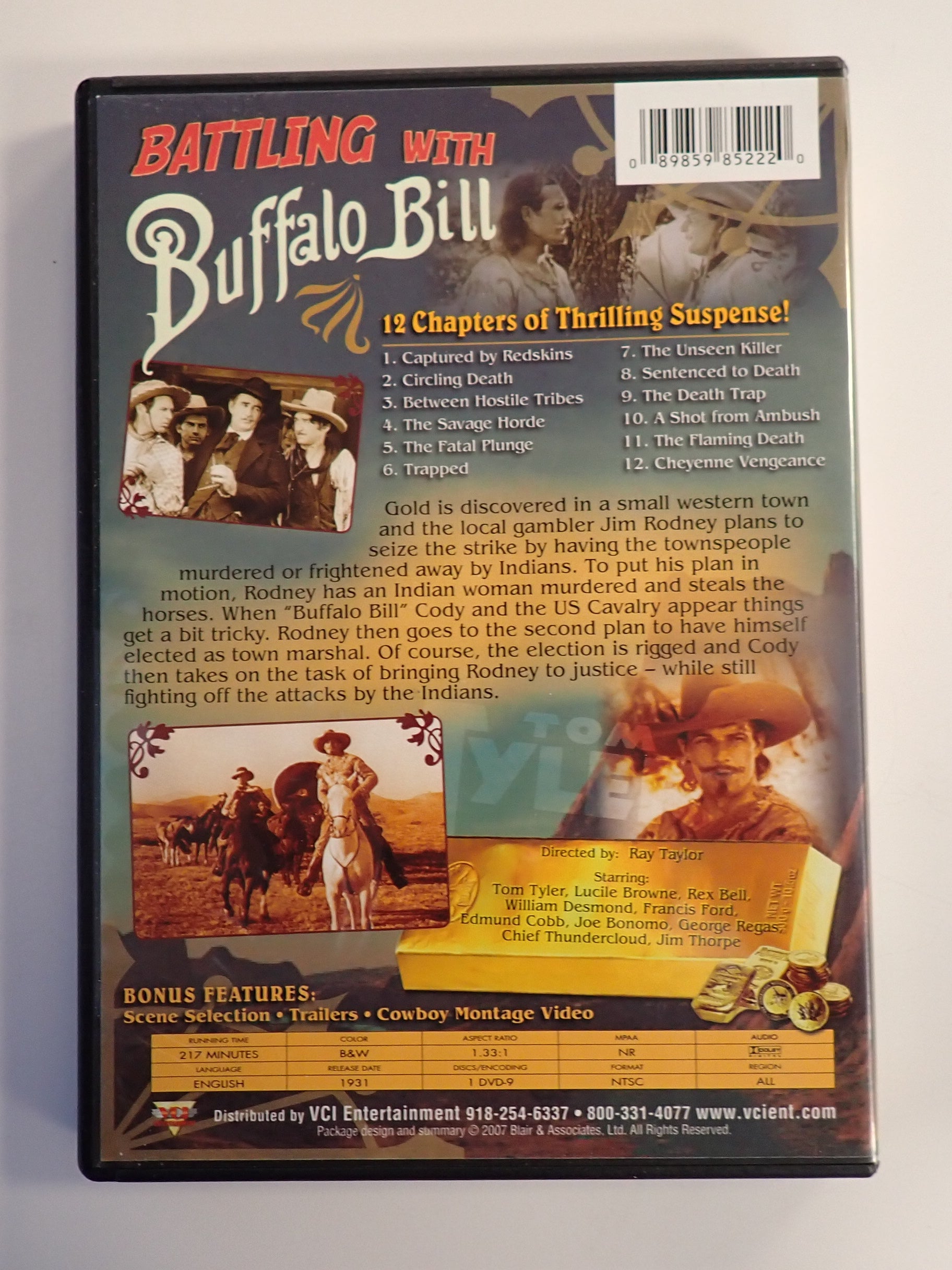 Tom Tyler - Battling With Buffalo Bill - DVD [Pre-Owned]