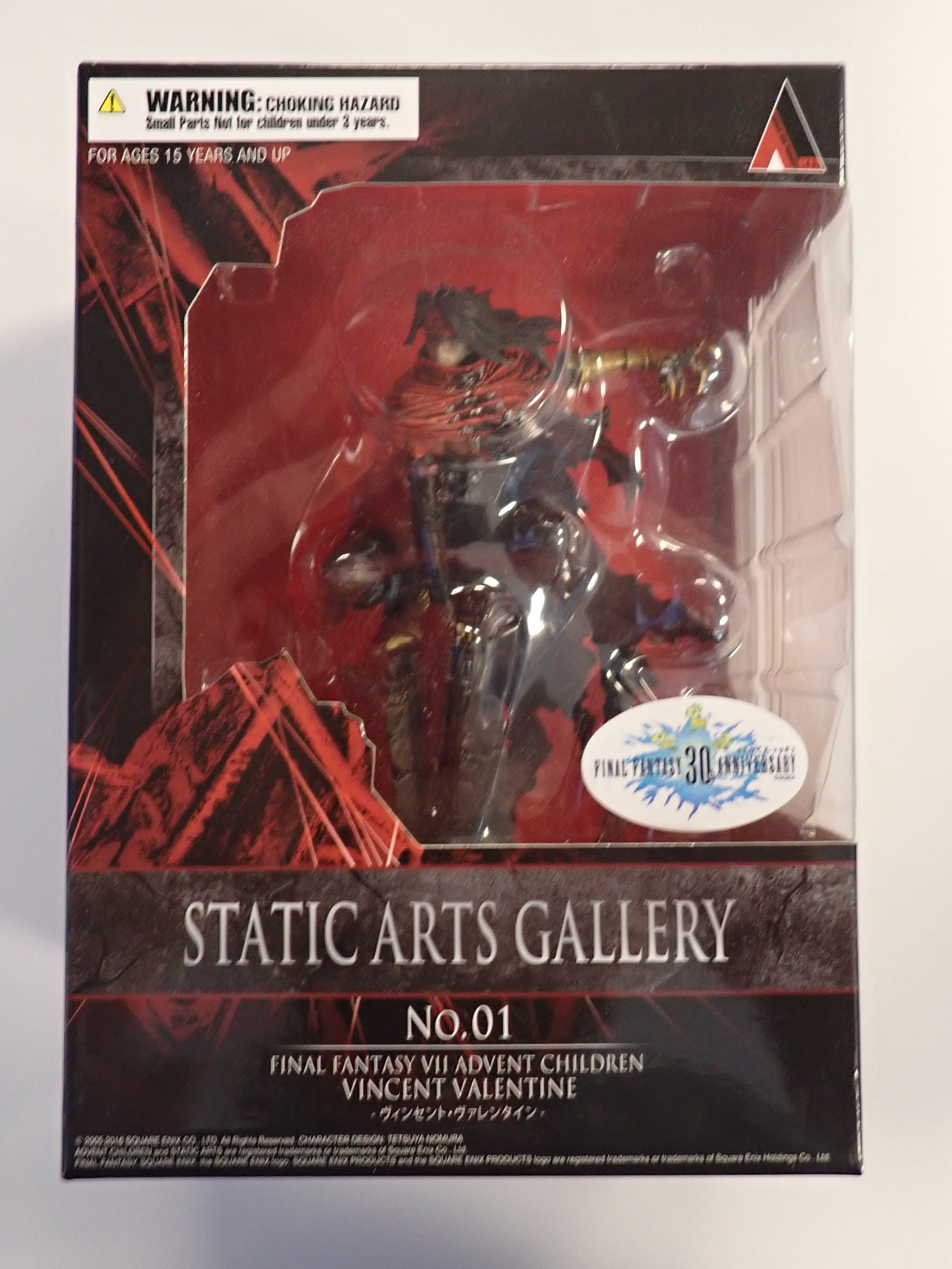 Final Fantasy Advent Children Vincent Valentine - Static Arts Gallery Statue No.01 [Pre-Owned]