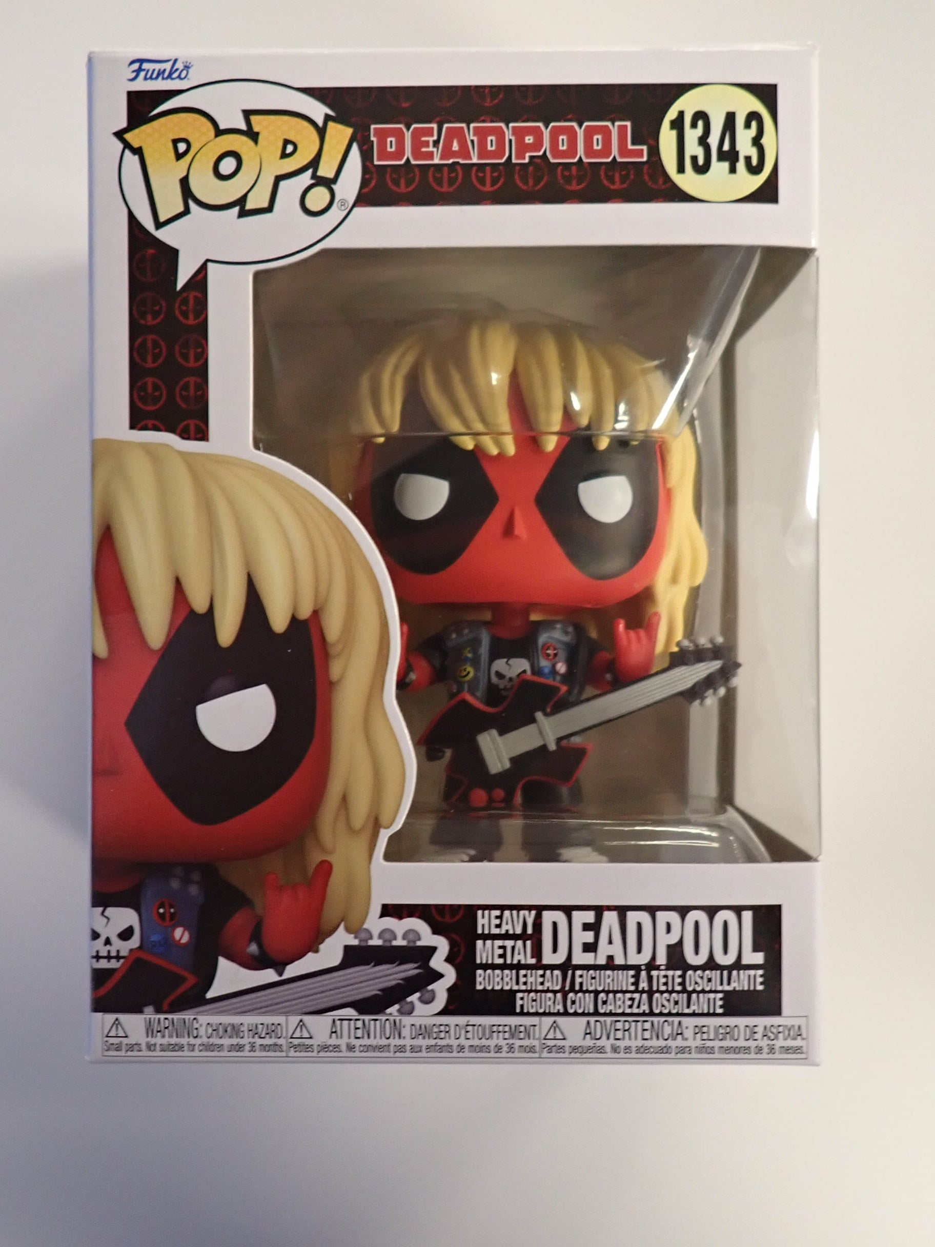Deadpool Heavy Metal - POP! #1343 [Pre-Owned]