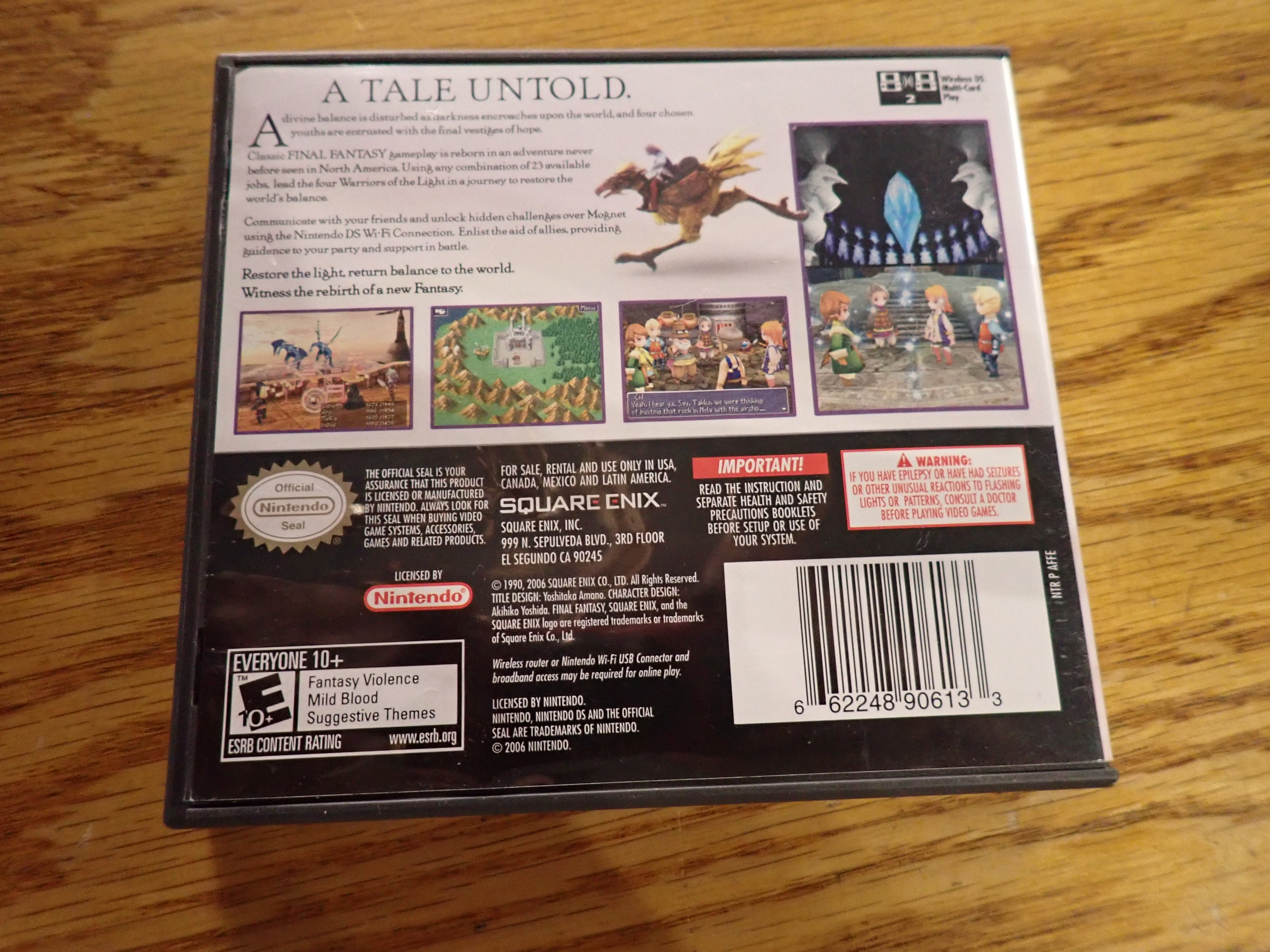 Final Fantasy III - DS
