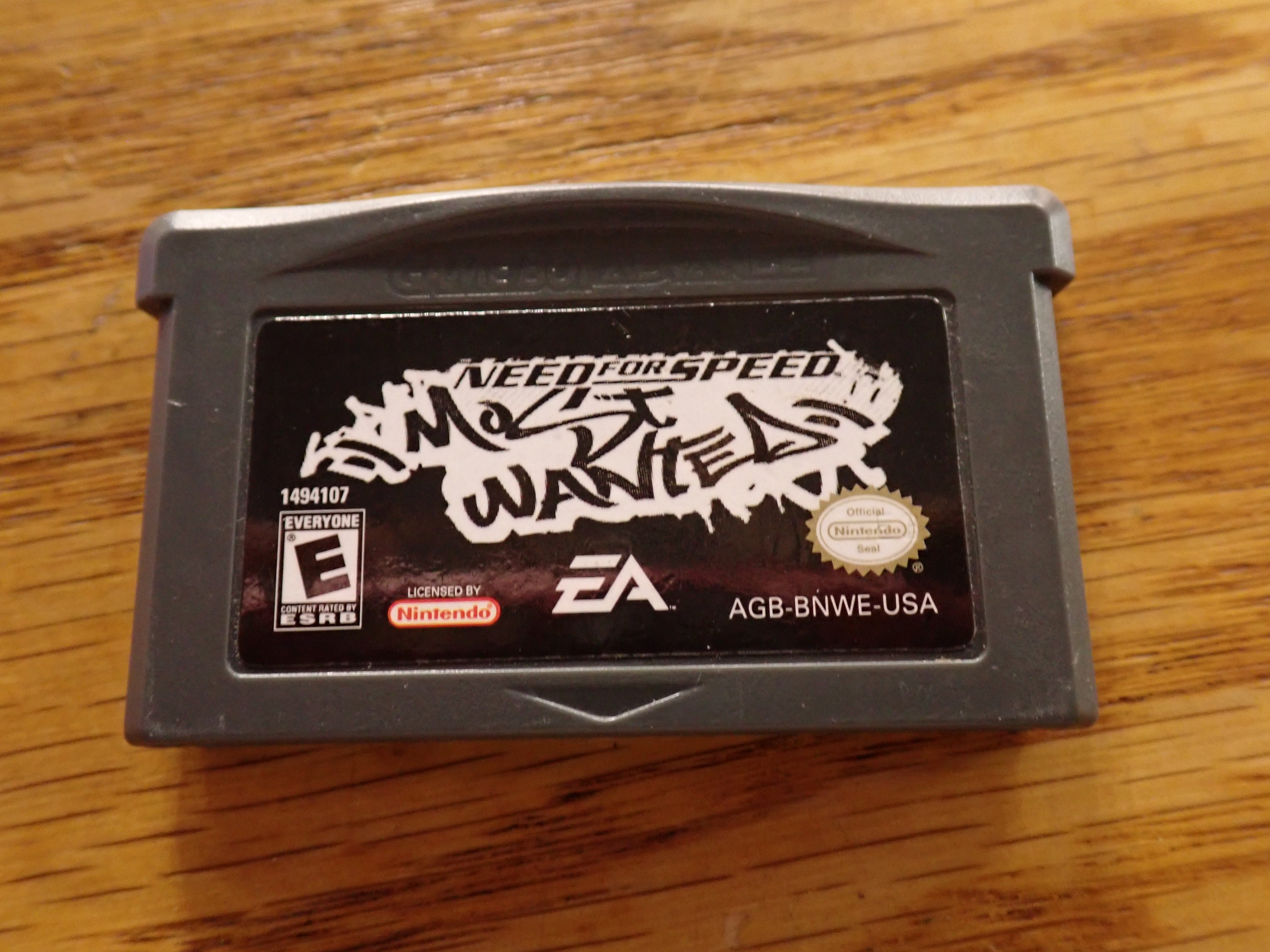 NF: Most Wanted - GBA