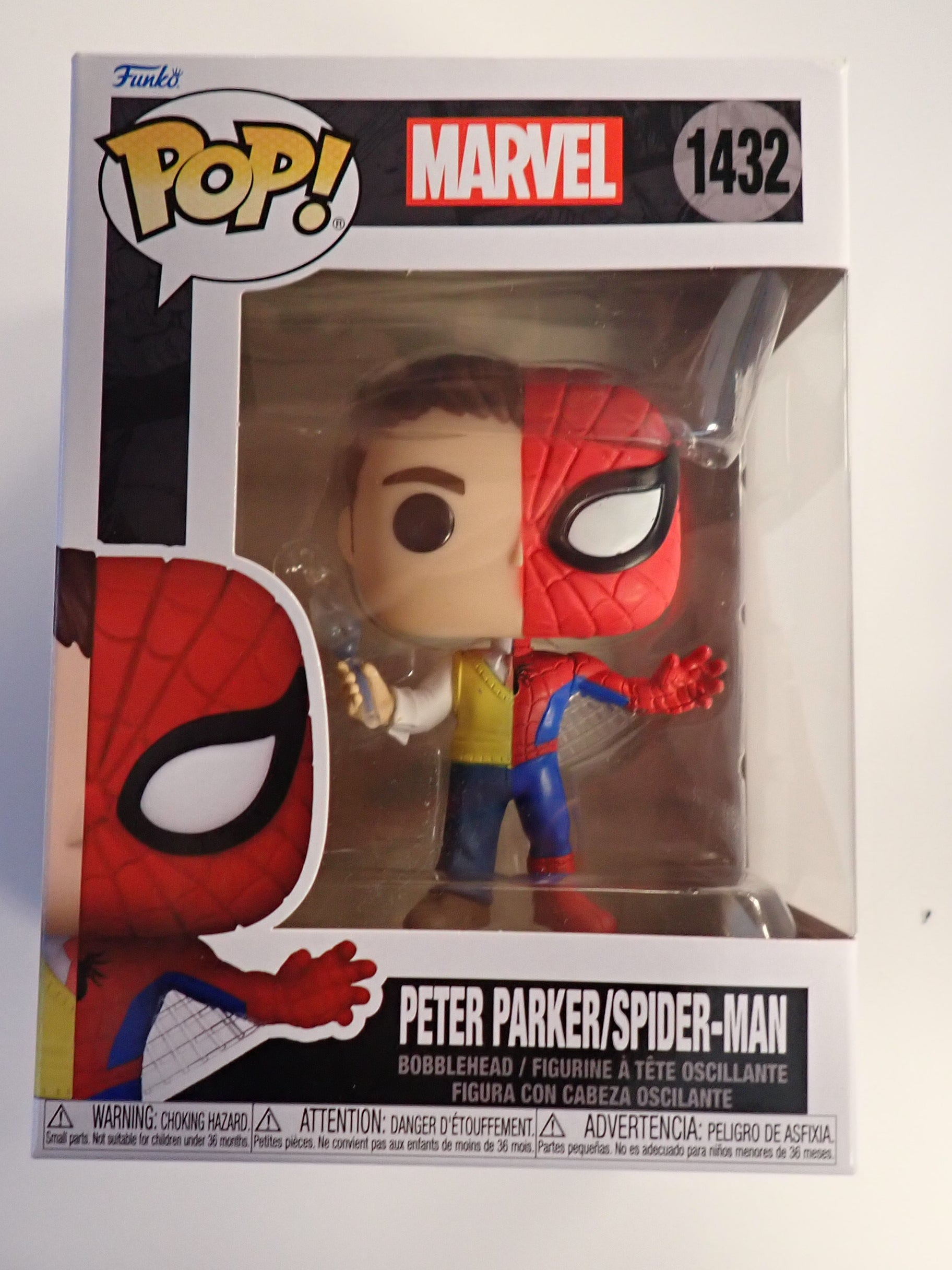 Peter Parker Spider-Man - POP! #1432 [Pre-Owned]