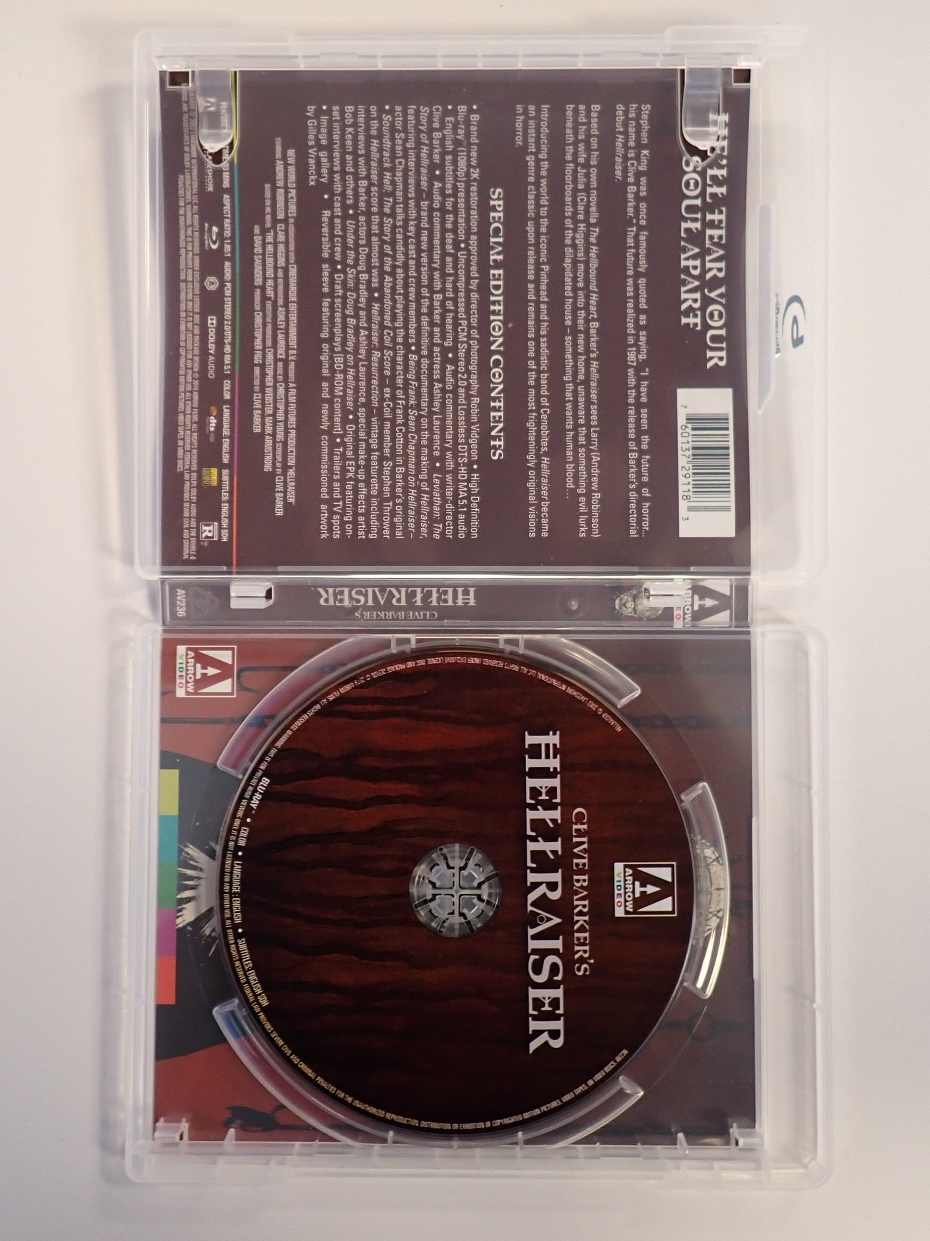 Hellraiser - Blu-Ray [Pre-Owned]