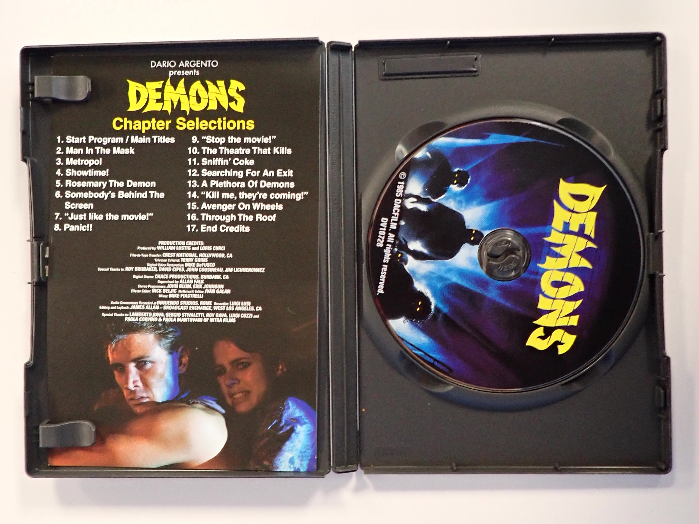Demons (Dario Argento Collection) - DVD [Pre-Owned]