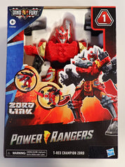 Power Rangers Dino Fury Zord Link Megazord Red Ranger T-Rex Champion #1 [Pre-Owned]