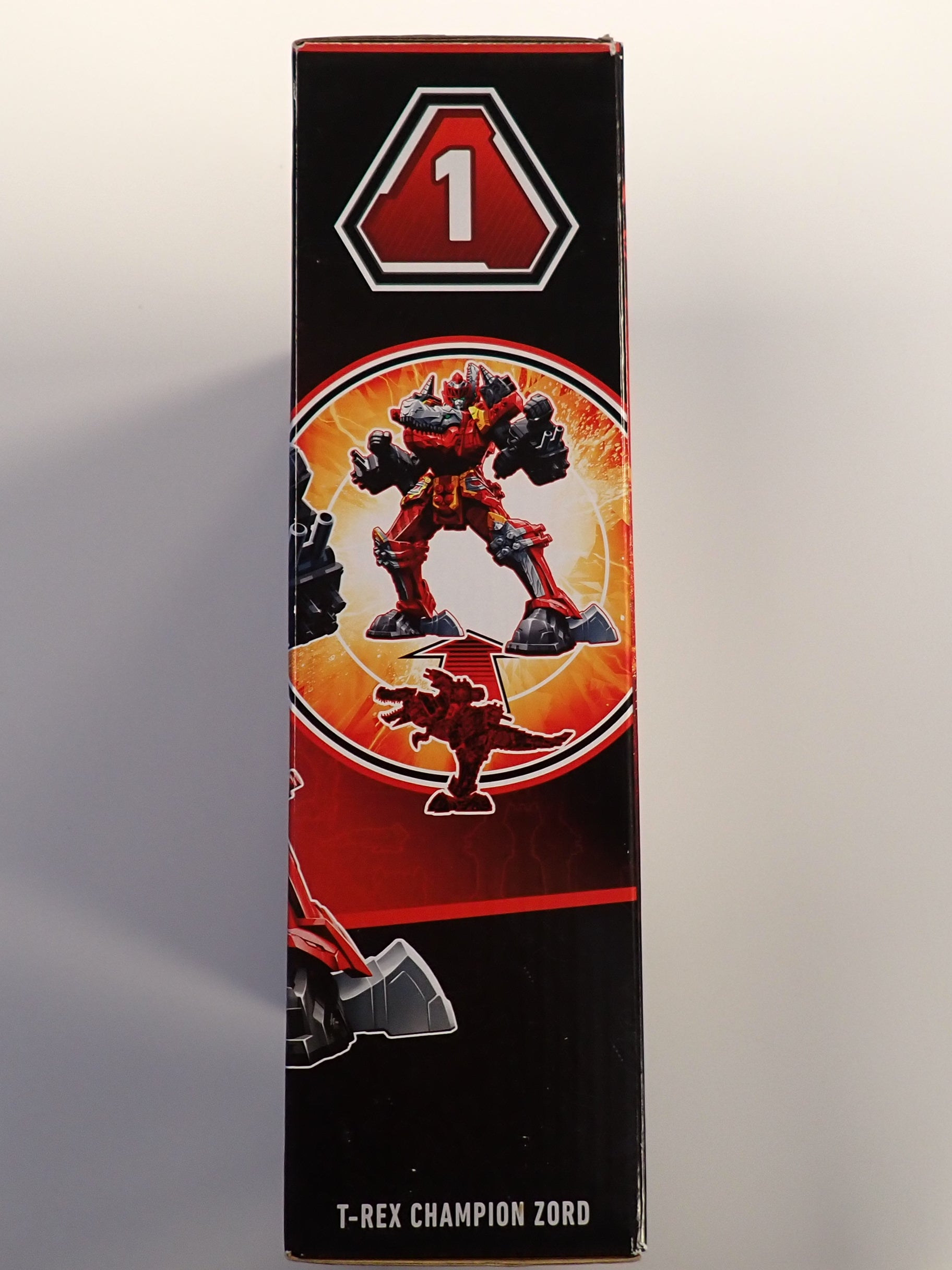 Power Rangers Dino Fury Zord Link Megazord Red Ranger T-Rex Champion #1 [Pre-Owned]