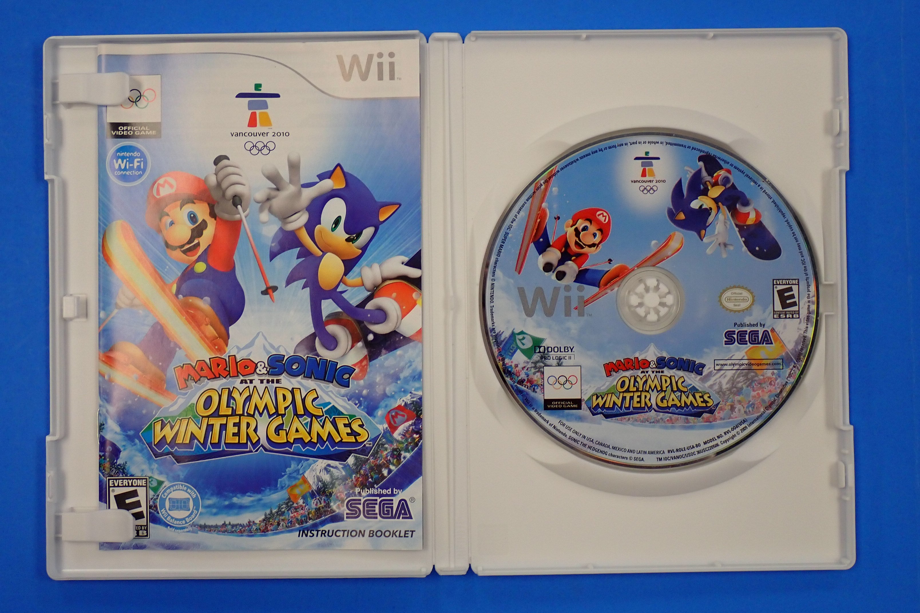 Mario Sonic at the Olympic Winter Games - Wii