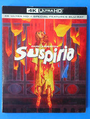Suspiria 4K Blu-Ray with slipcover Synapse Films - Blu-ray [Pre-Owned]