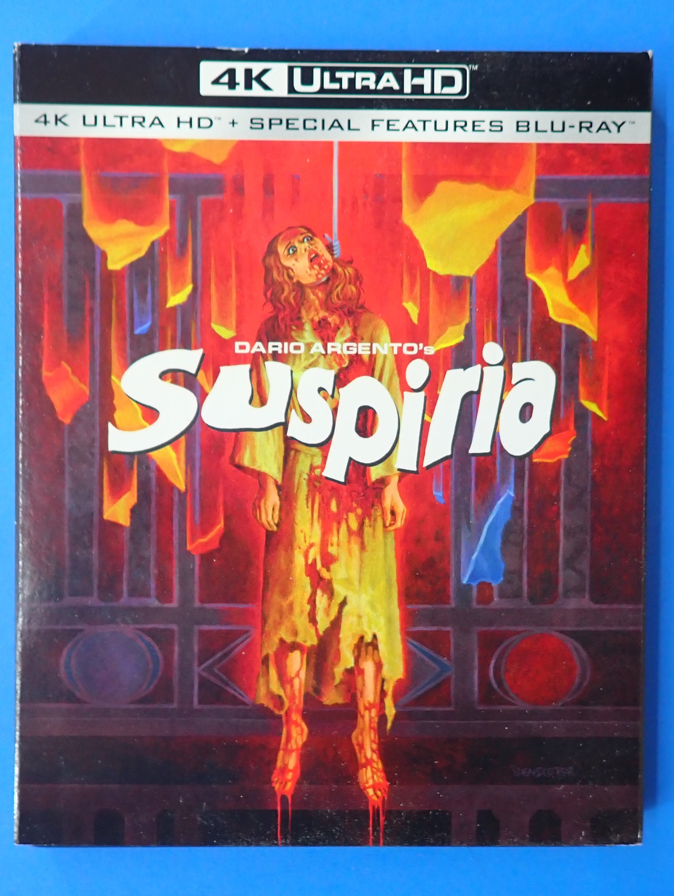 Suspiria 4K Blu-Ray with slipcover Synapse Films - Blu-ray [Pre-Owned]