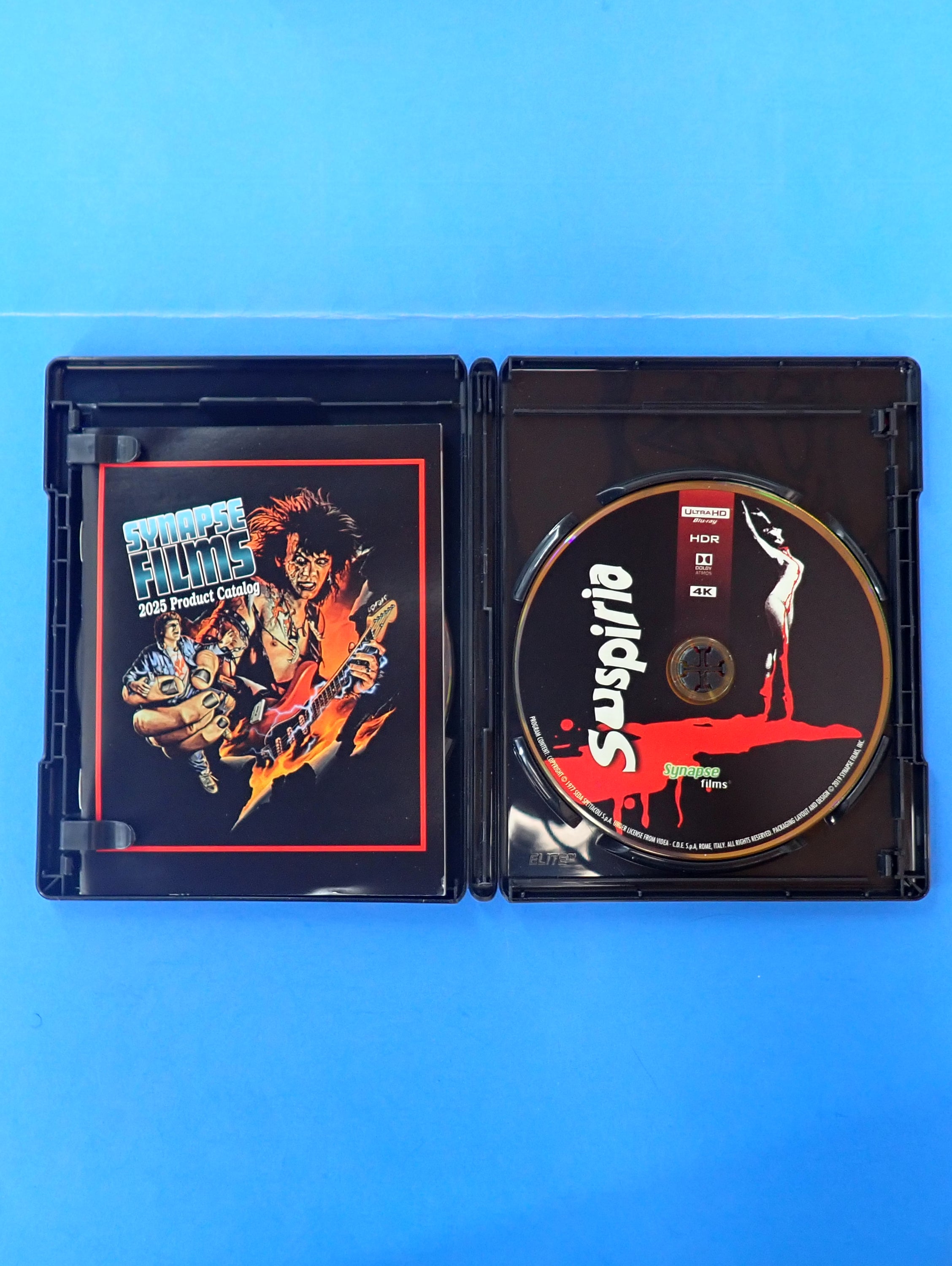 Suspiria 4K Blu-Ray with slipcover Synapse Films - Blu-ray [Pre-Owned]
