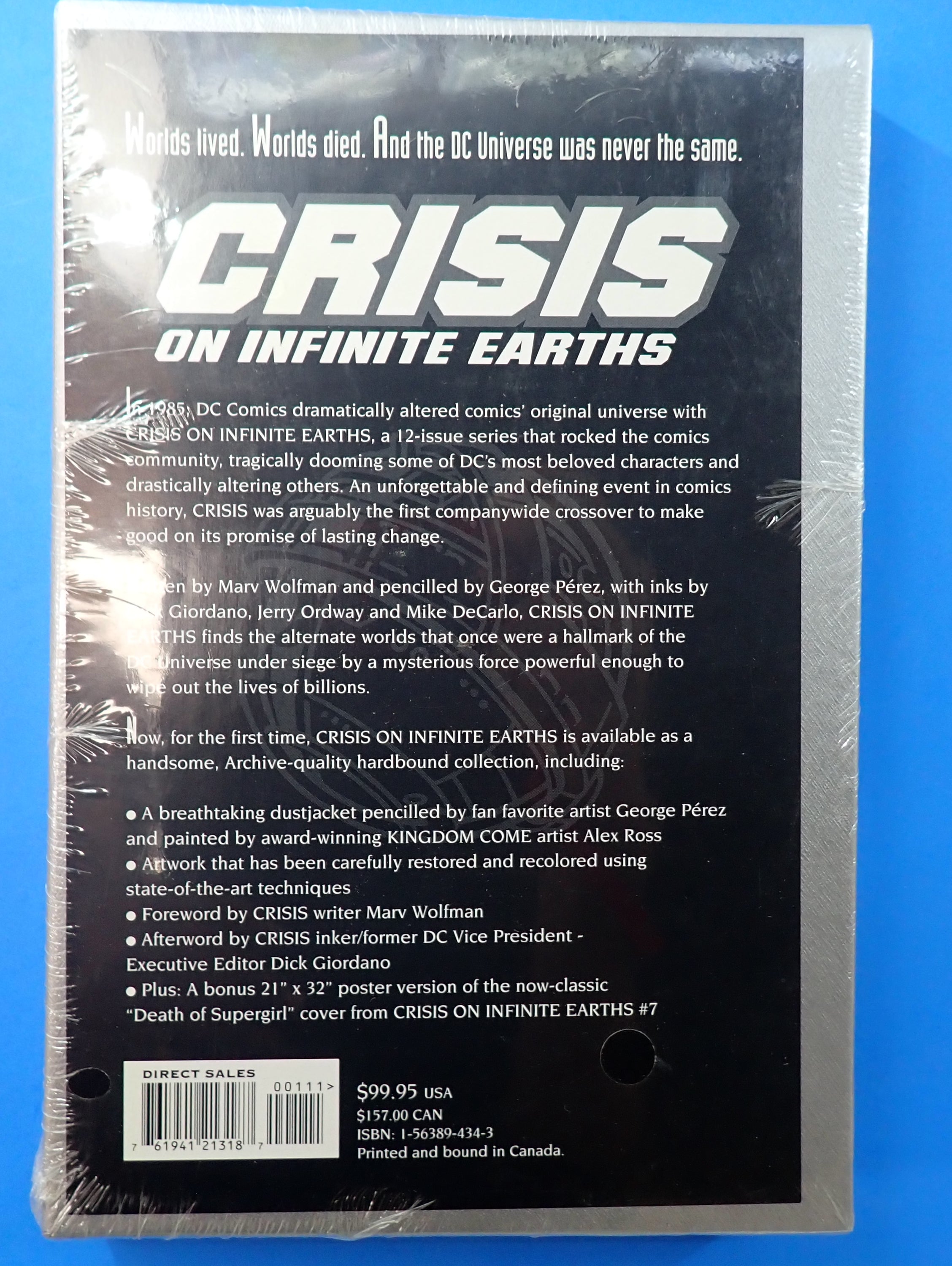 Crisis On Infinite Earths Hardcover Slipcase Edition (1998)