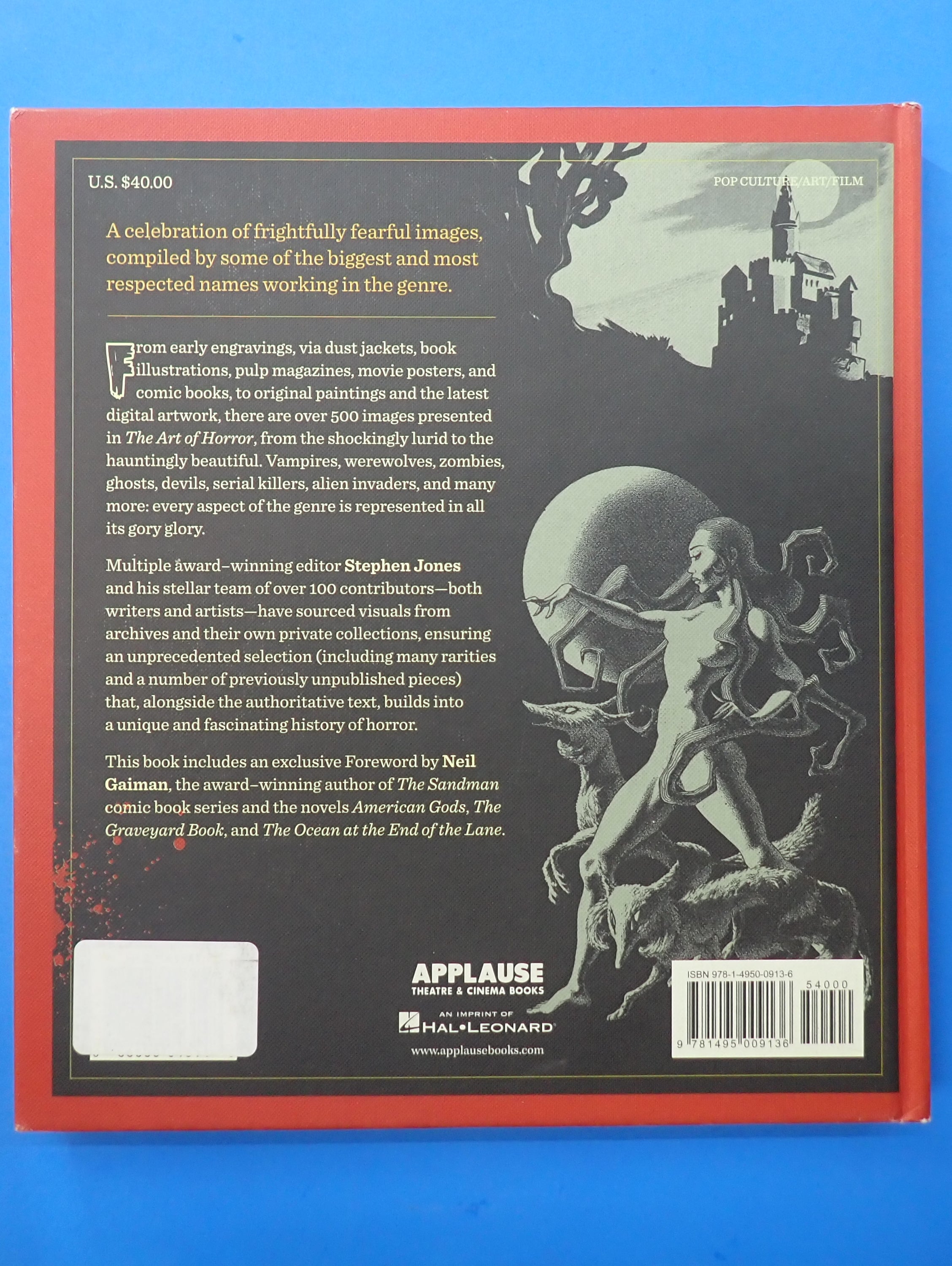 The Art of Horror An Illustrated History Hardcover (2015)