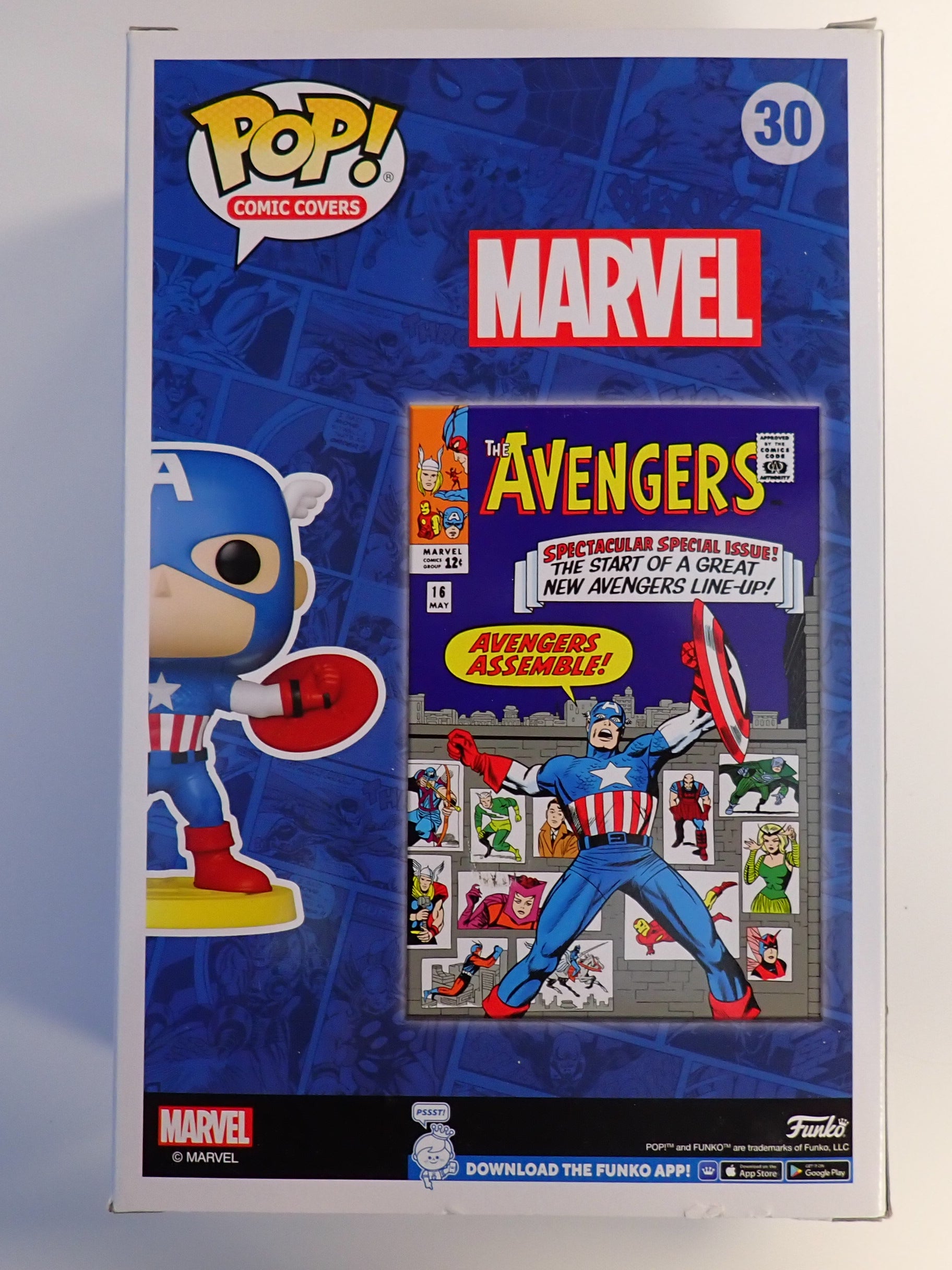 Captain America - POP! Comic Covers #30 [Pre-Owned]