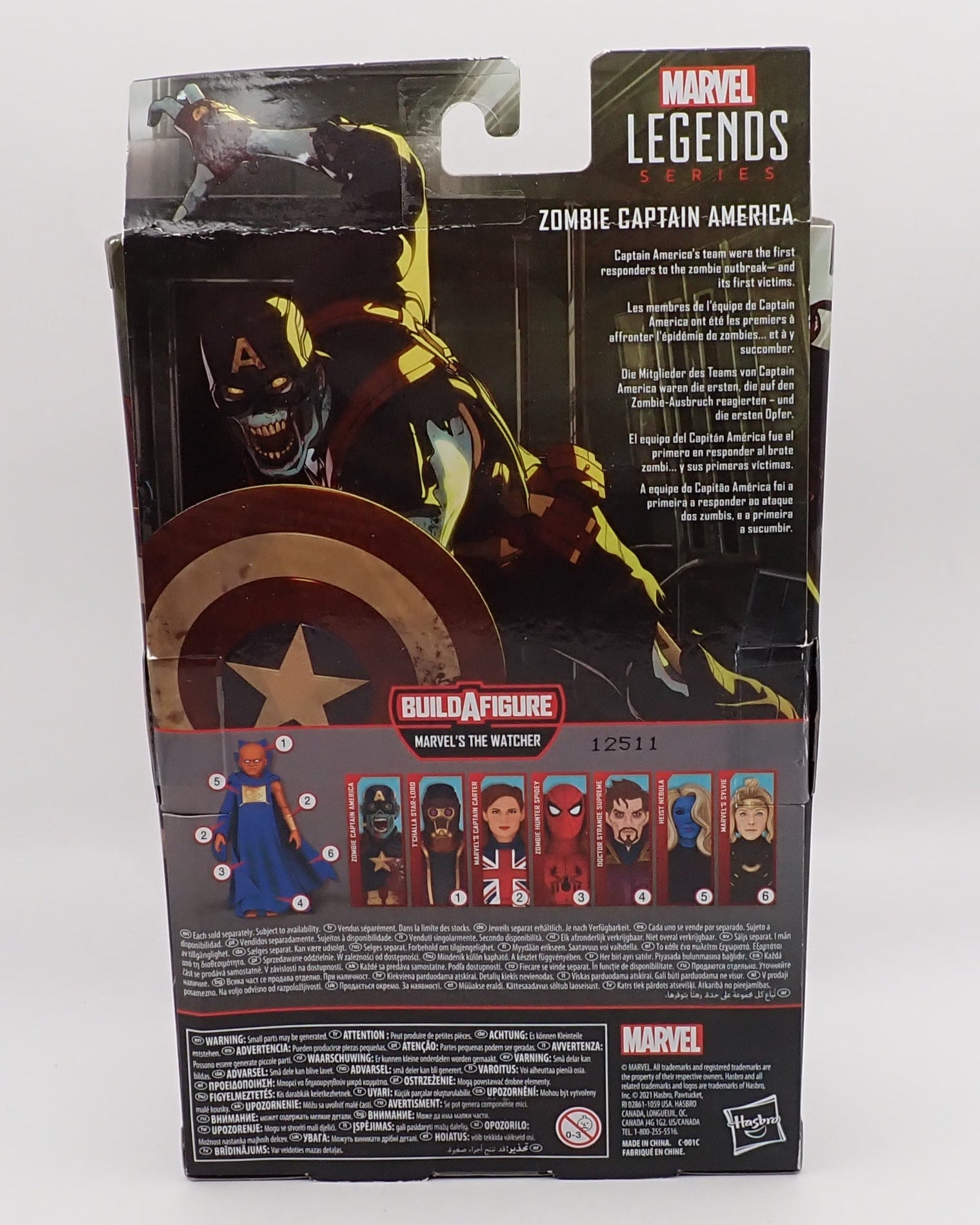 Zombie Captain America - Marvel Legends Figure