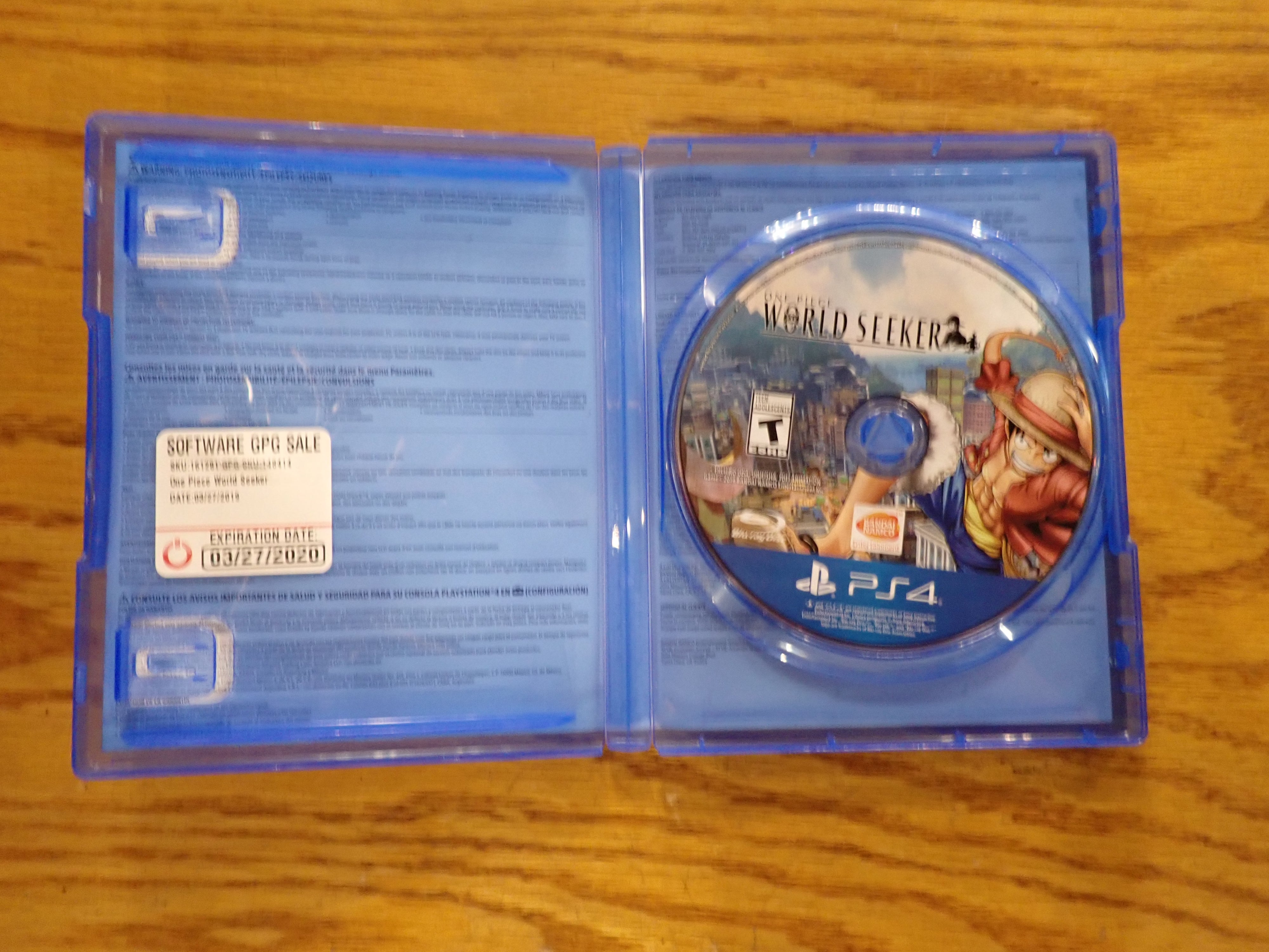 One Piece World Seeker - PS4