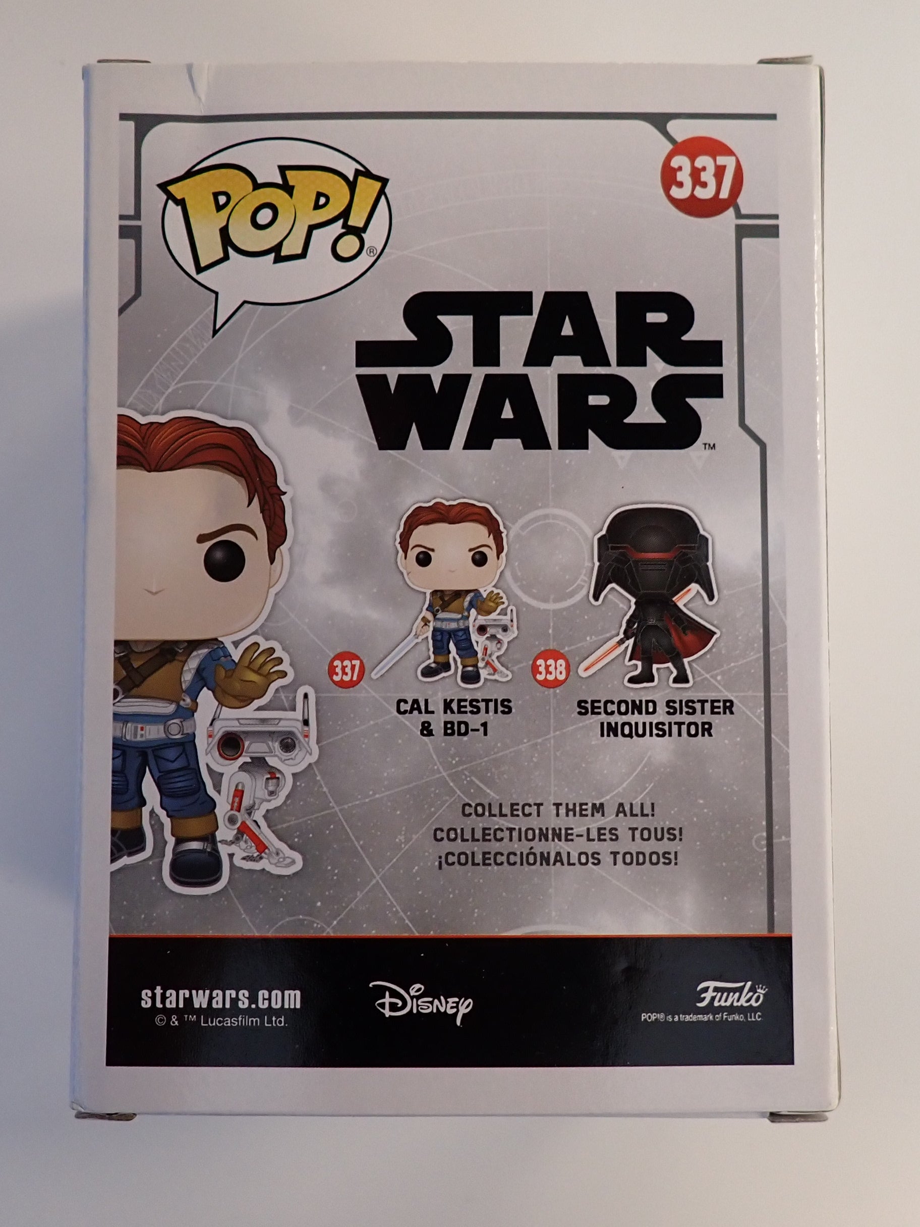 Cal Kestis & BD-1 - POP! #337 [Pre-Owned]