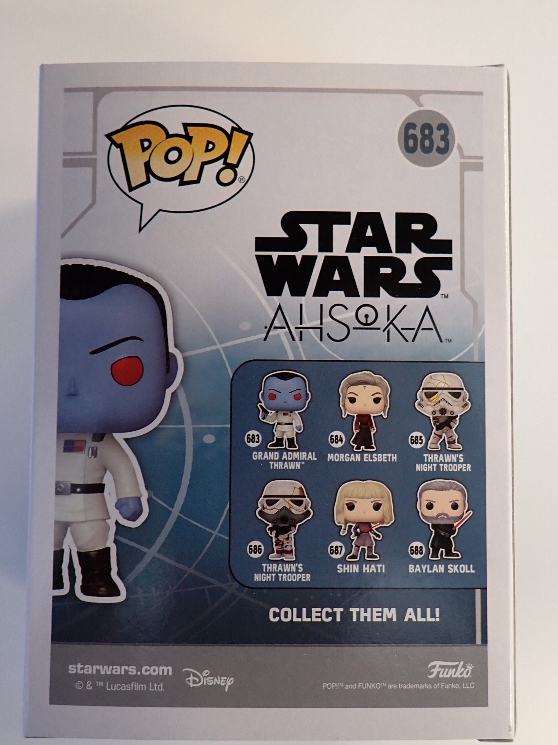 Grand Admiral Thrawn - POP! #683 [Pre-Owned]