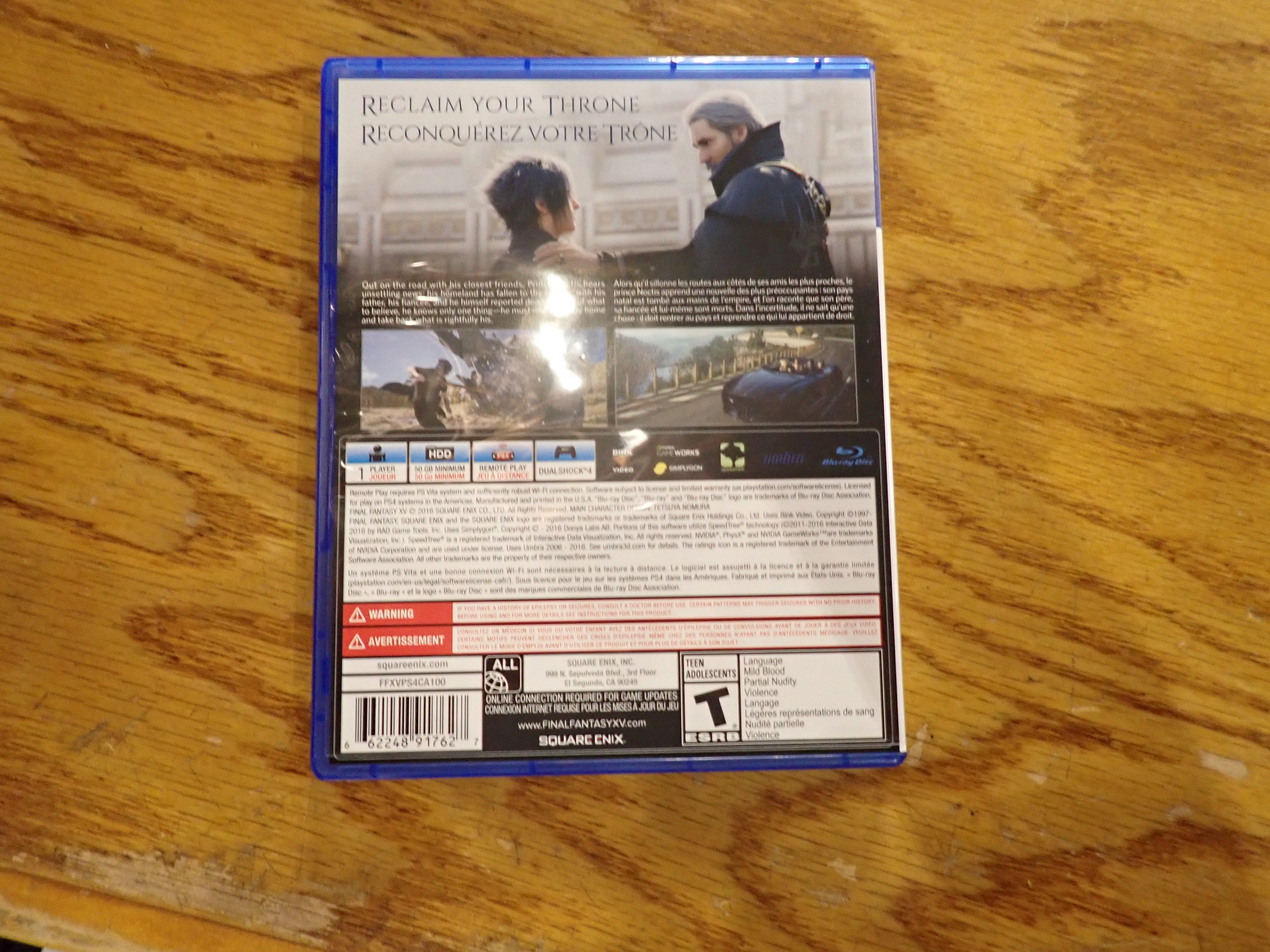 Final Fantasy XV - PS4