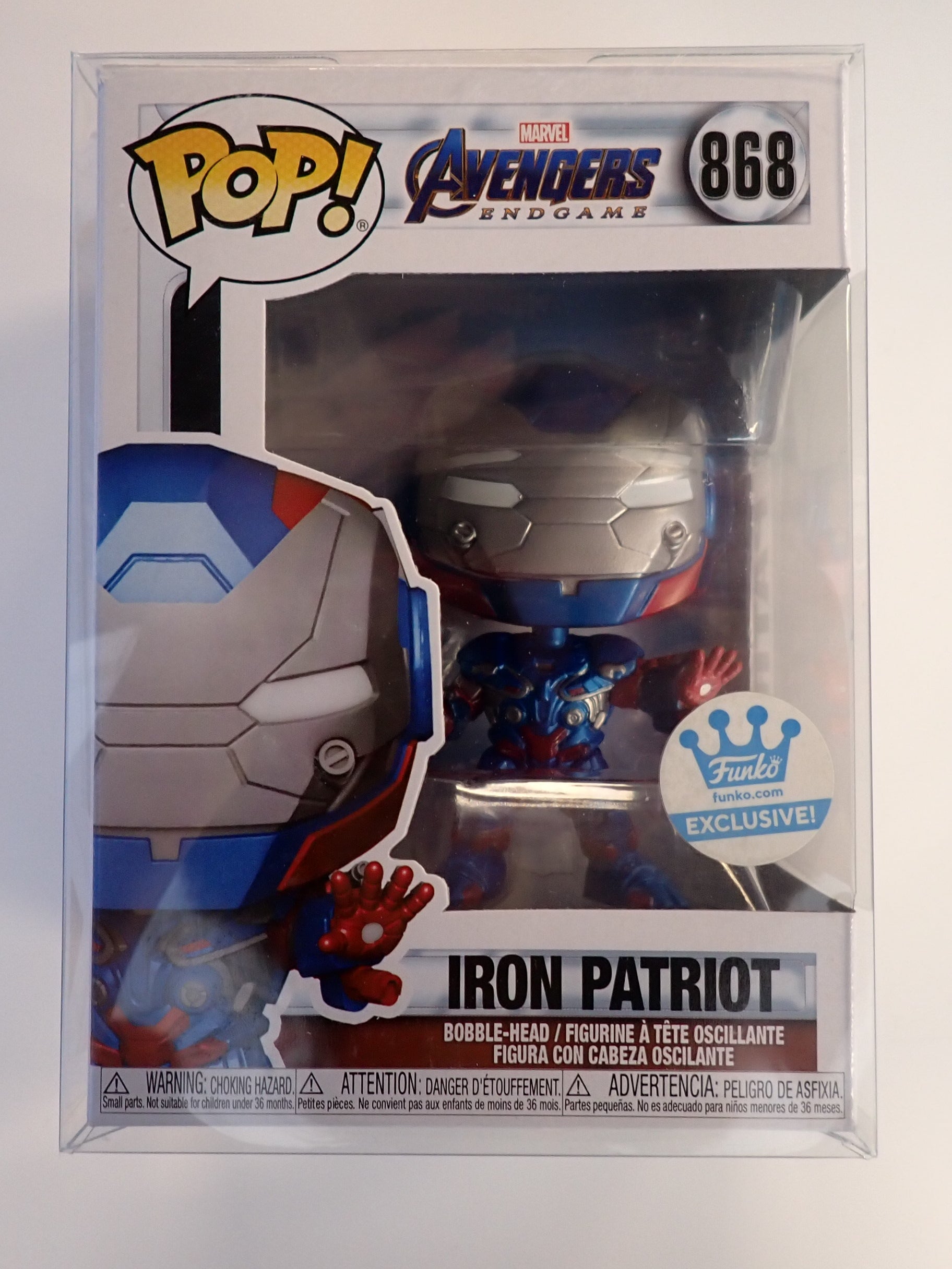 Iron Patriot - POP! #868 [Pre-Owned]