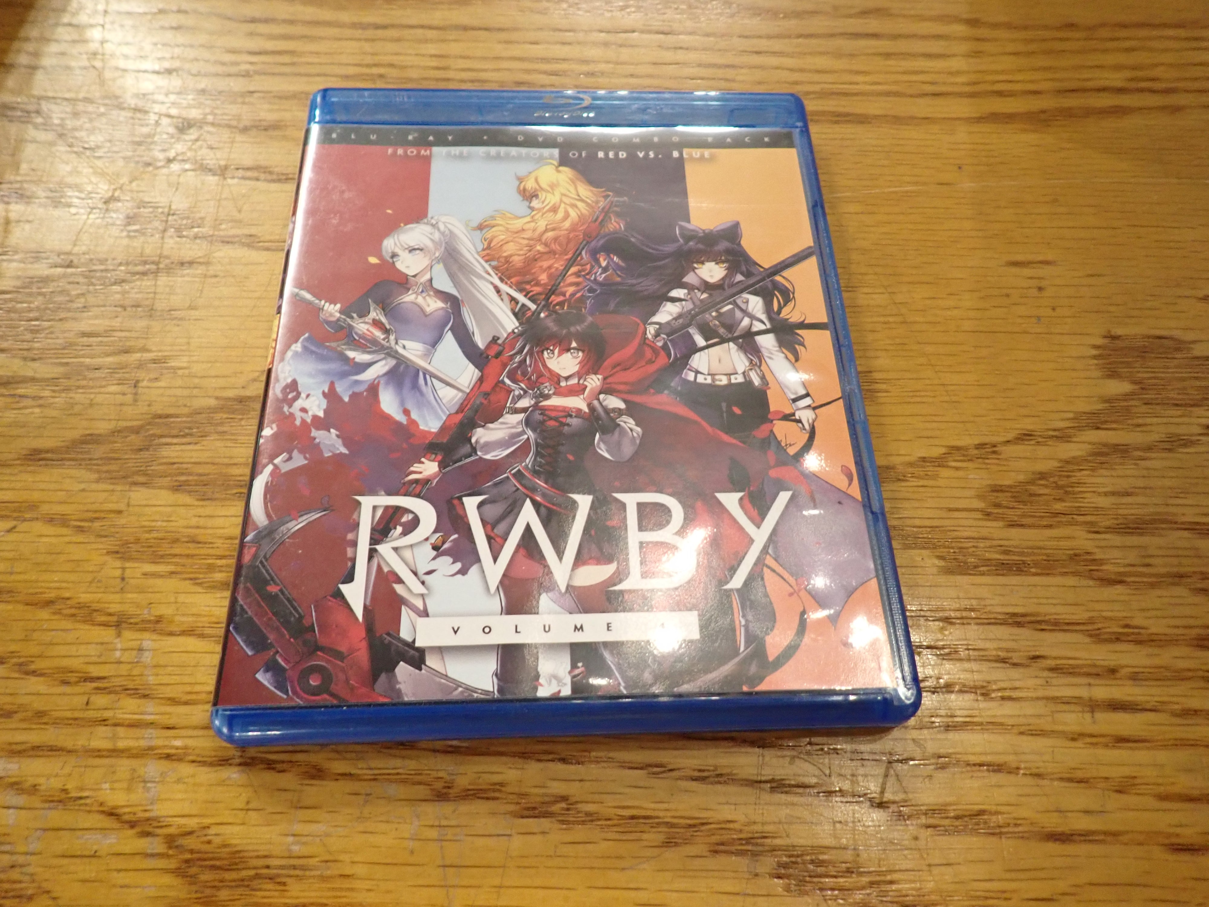 RWBY Vol. 4 - Blu-Ray & DVD