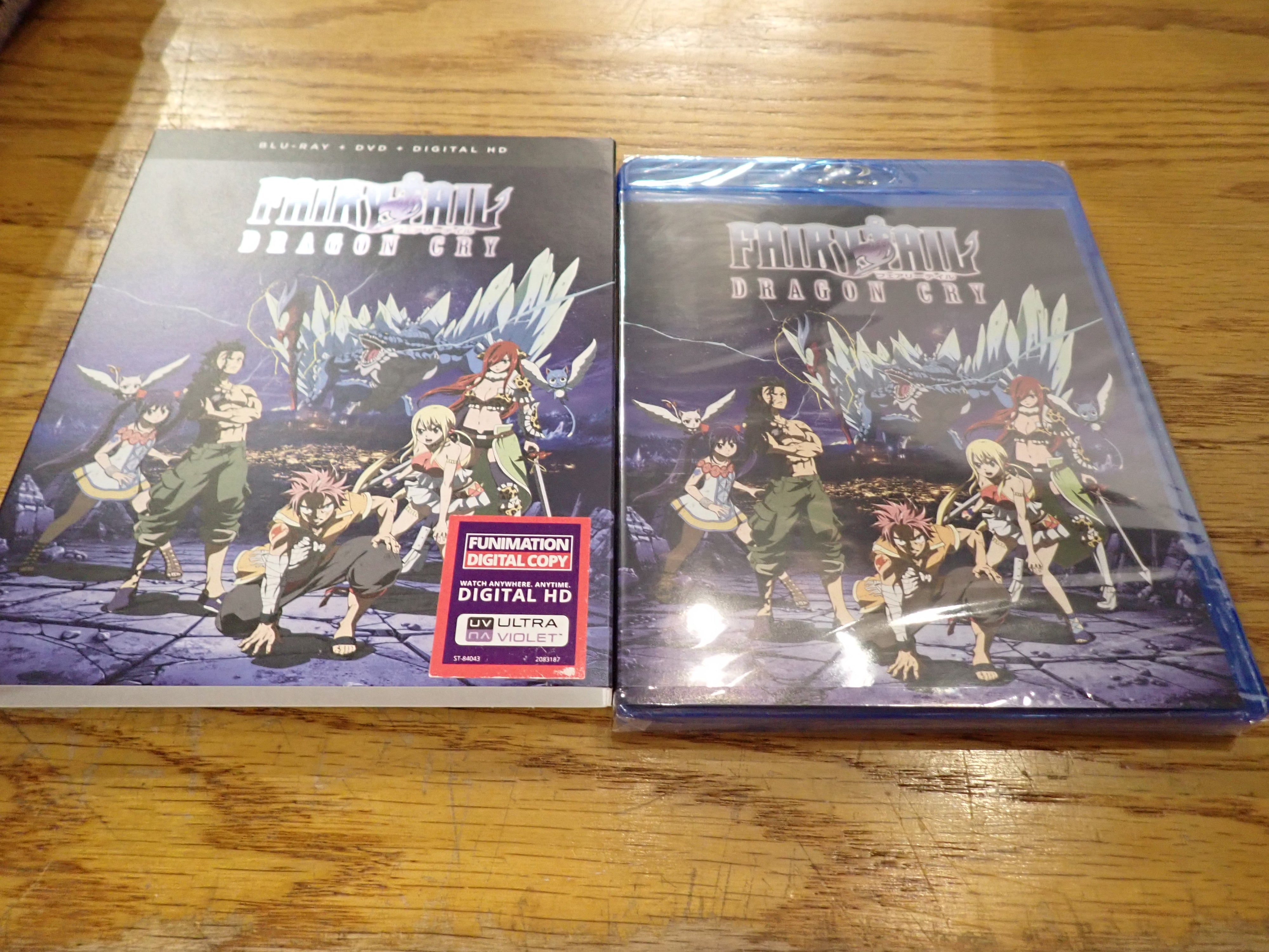 Fairytail Dragon Cry - Blu-Ray & DVD Sealed