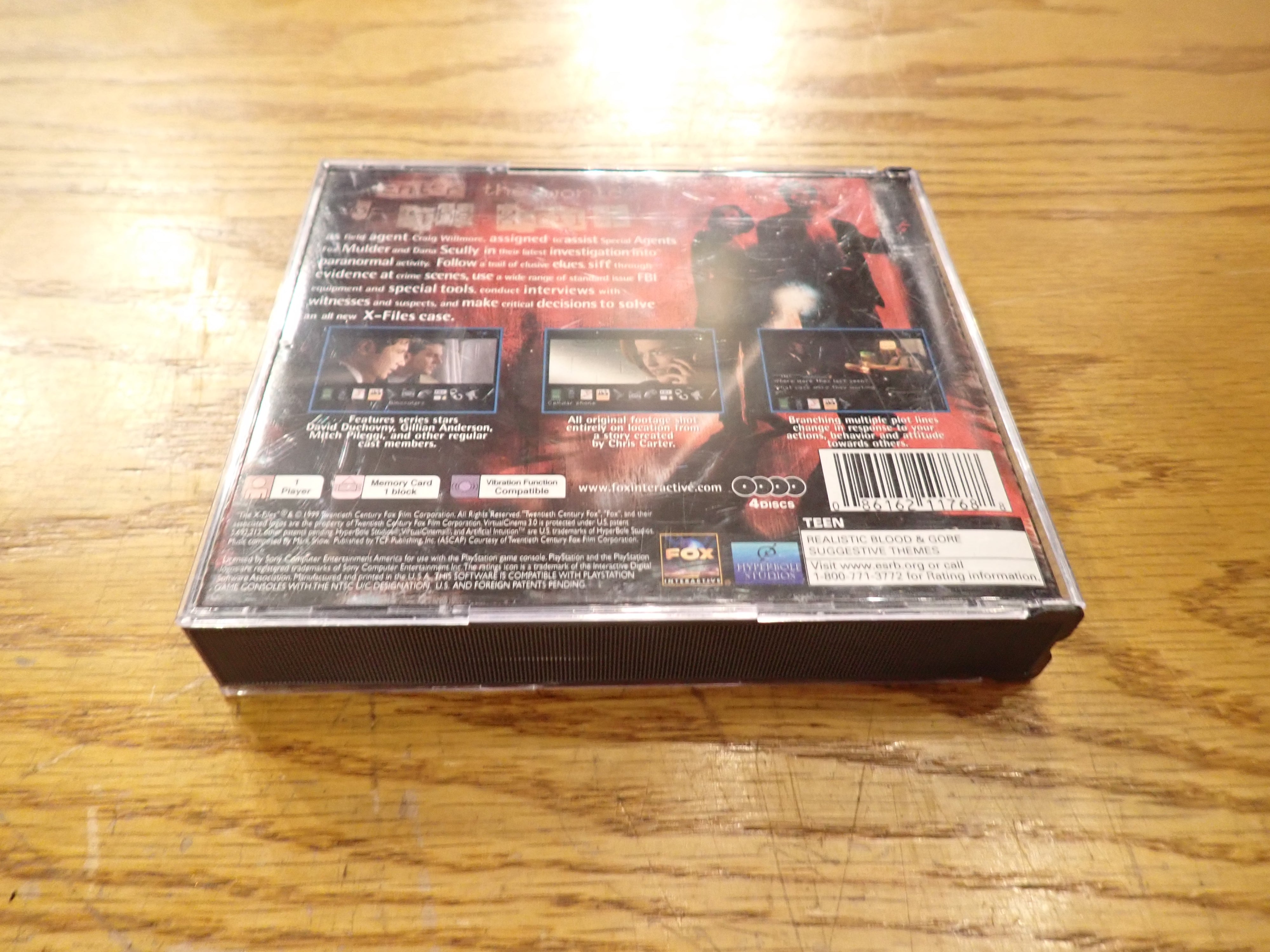 The X Files Video Game - Playstation