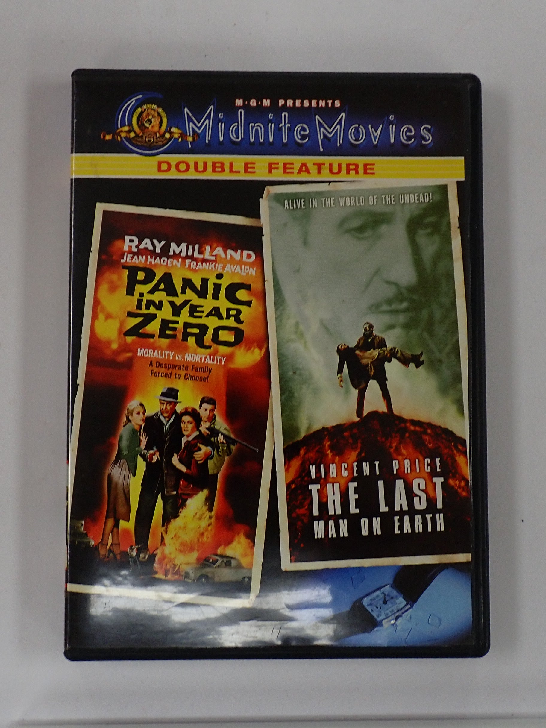 Panic in Year Zero/The Last Man on Earth (Midnite Movies Double Feature)  - DVD [Pre-Owned]