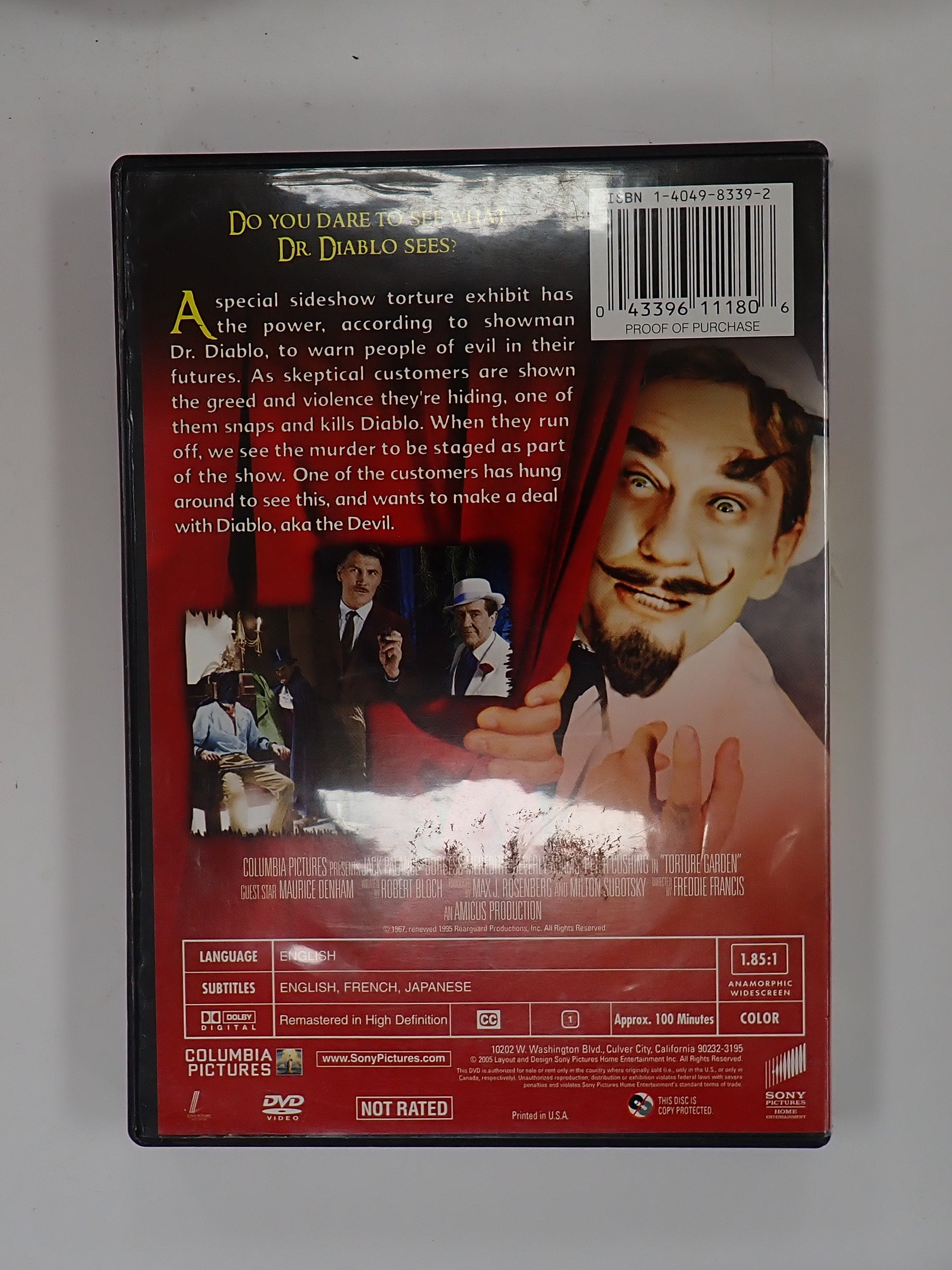 Torture Garden - DVD [Pre-Owned]