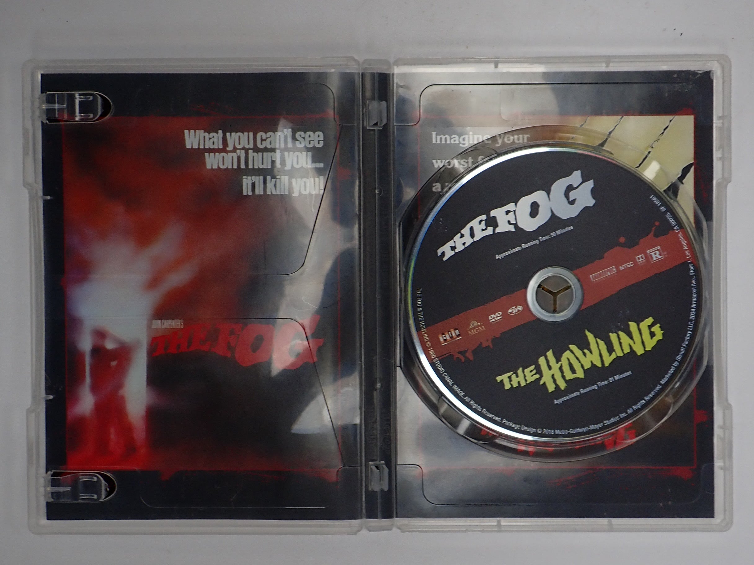 The Fog/The Howling (Scream Queen Double Feature) - DVD [Pre-Owned]