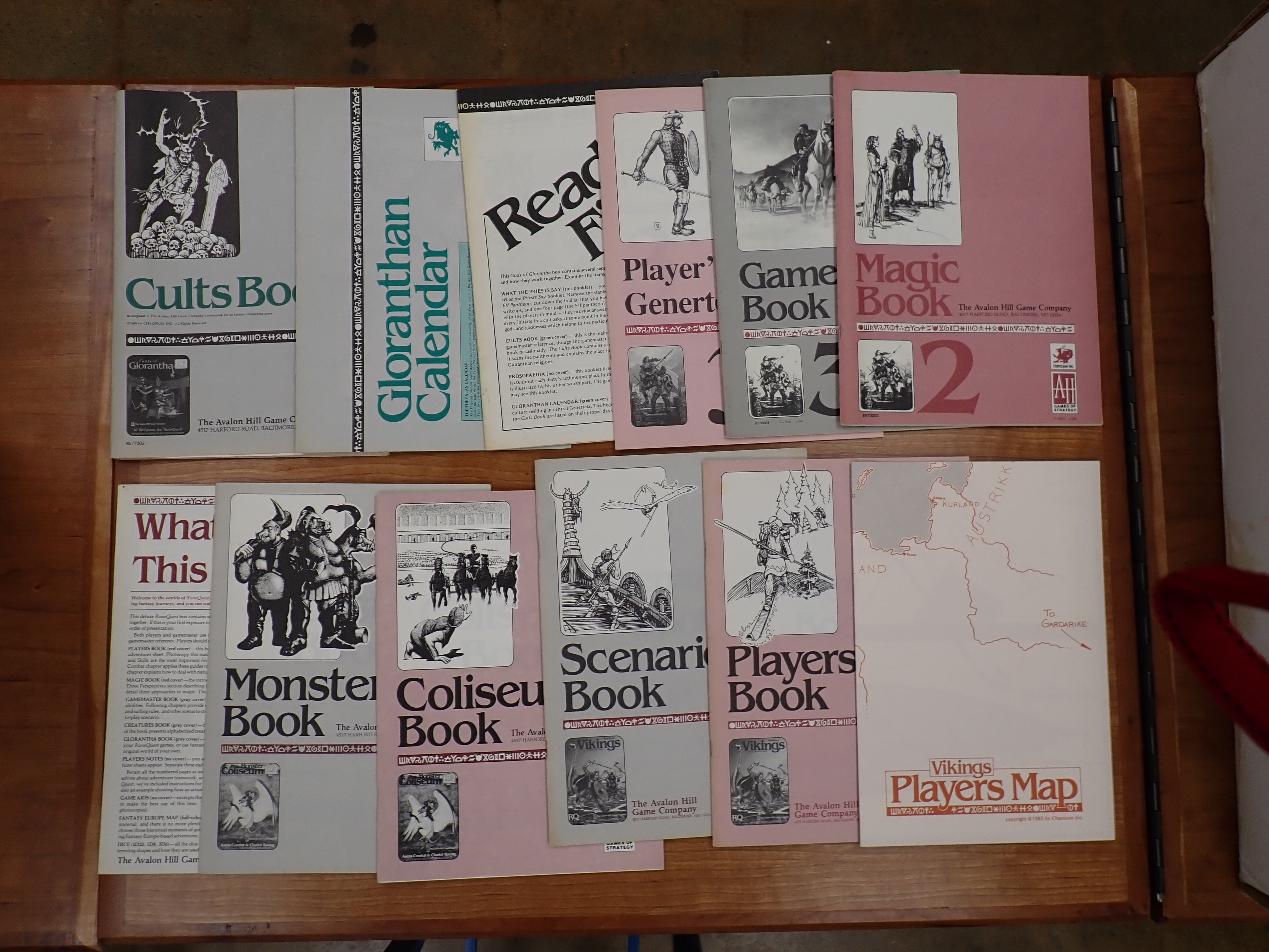 RuneQuest Misc. Booklets