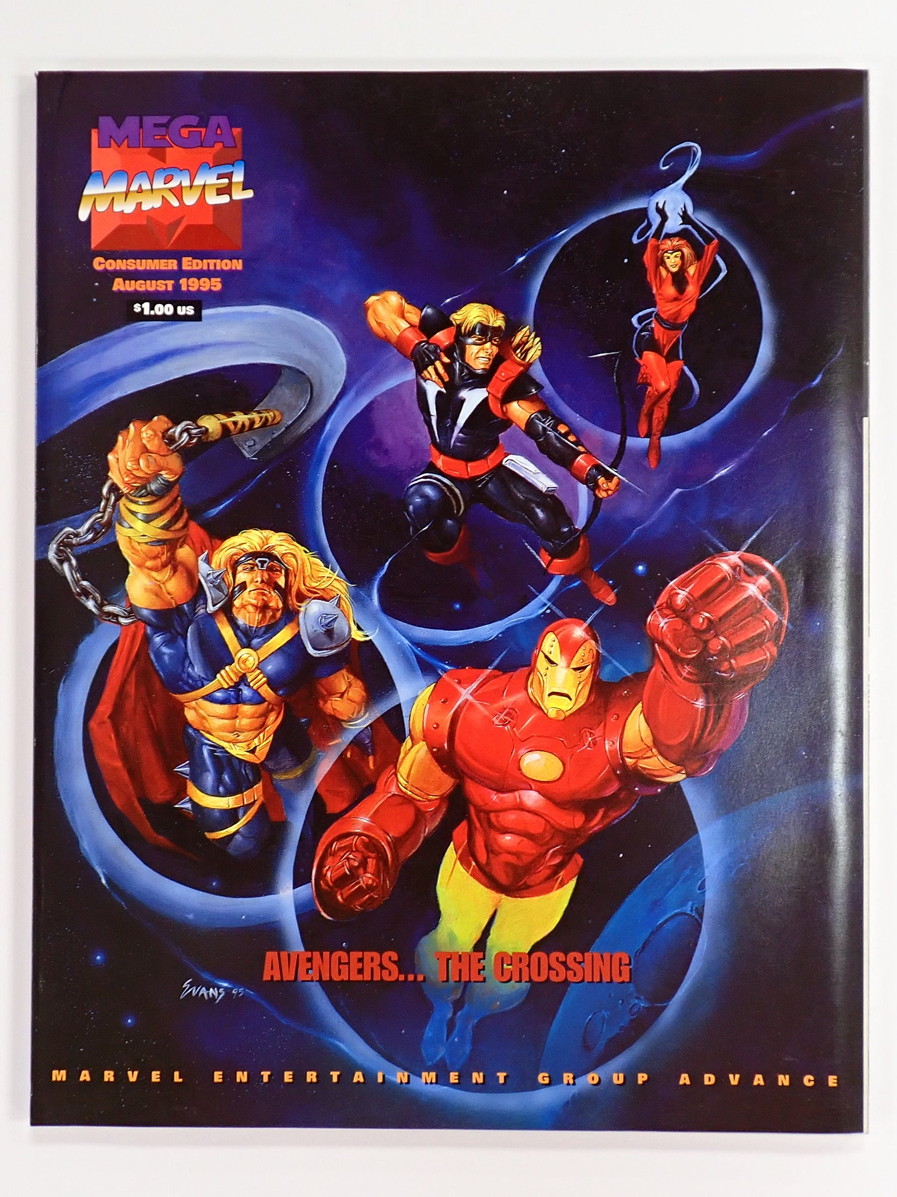 Mega Marvel Consumer Edition August 1995