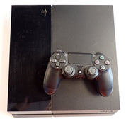 PlayStation 4 Console/System (Black Controller)