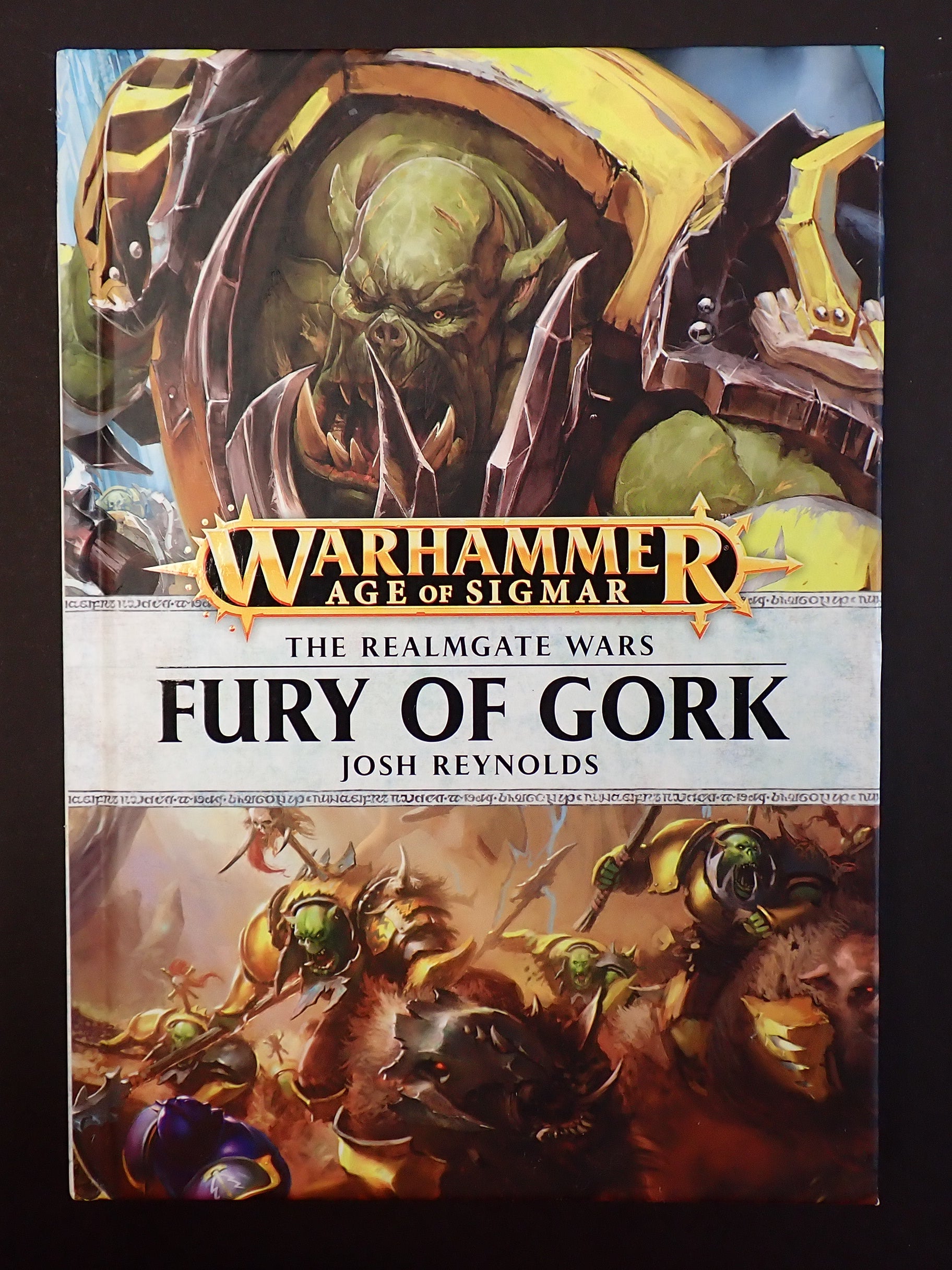 The Realmgate Wars: Fury of Gork Warhammer Age of Sigmar Hardcover [Pre-Owned]