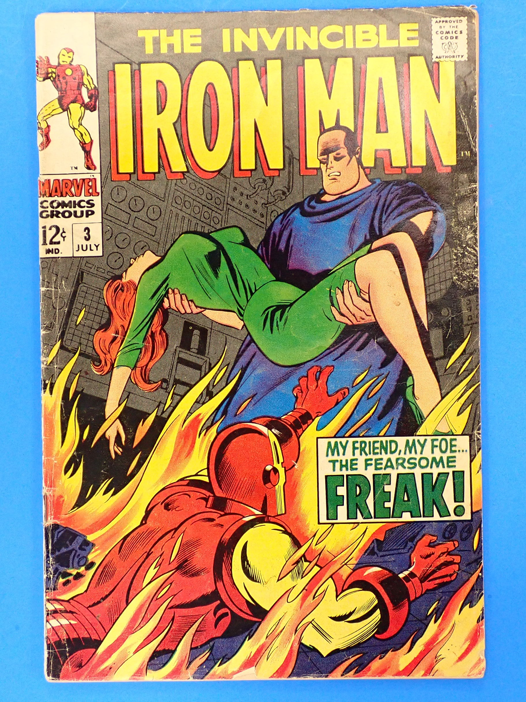 Invincible Iron Man #3 (1968) - (3.0) - Silver Age Issue