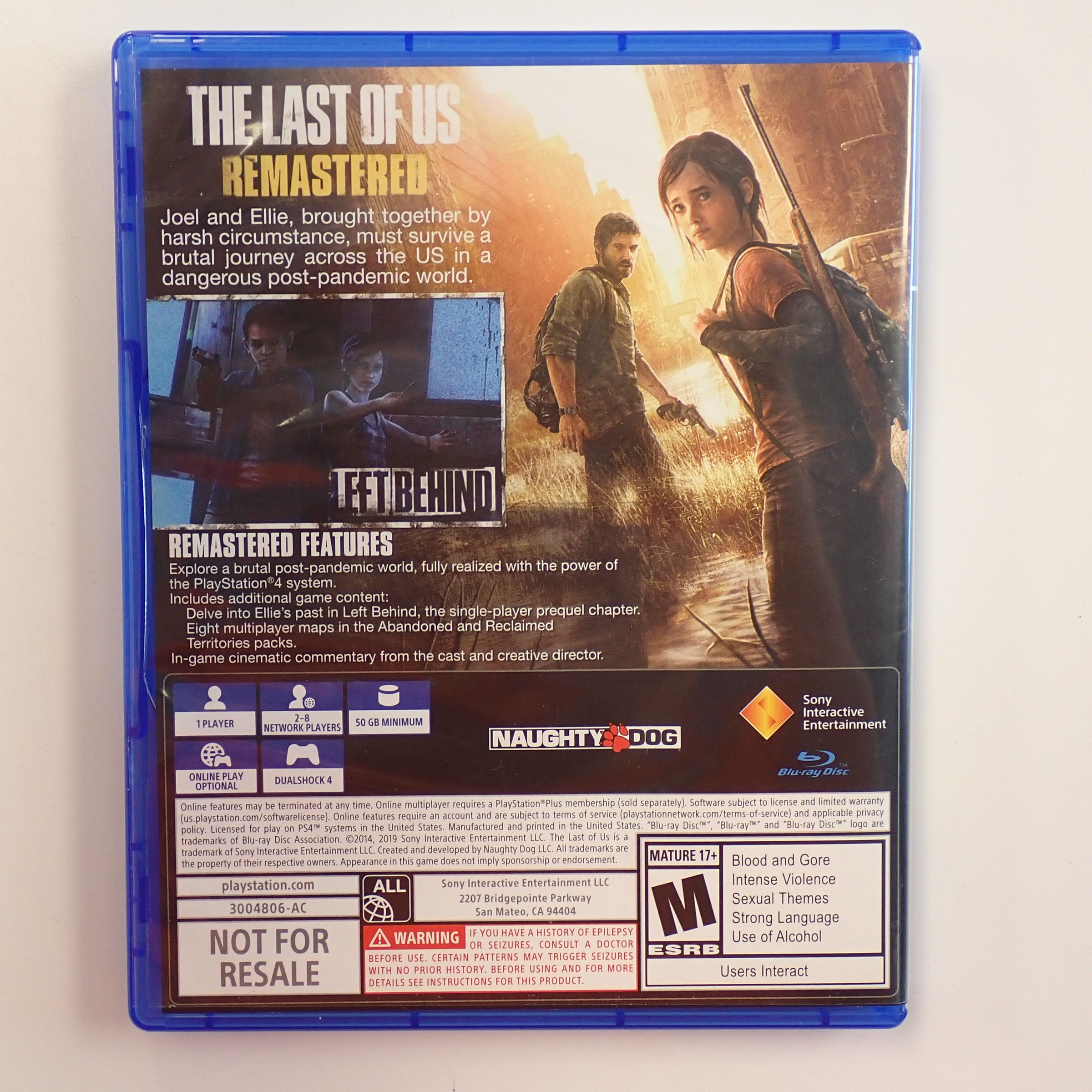 The Last of Us Remastered - PS4