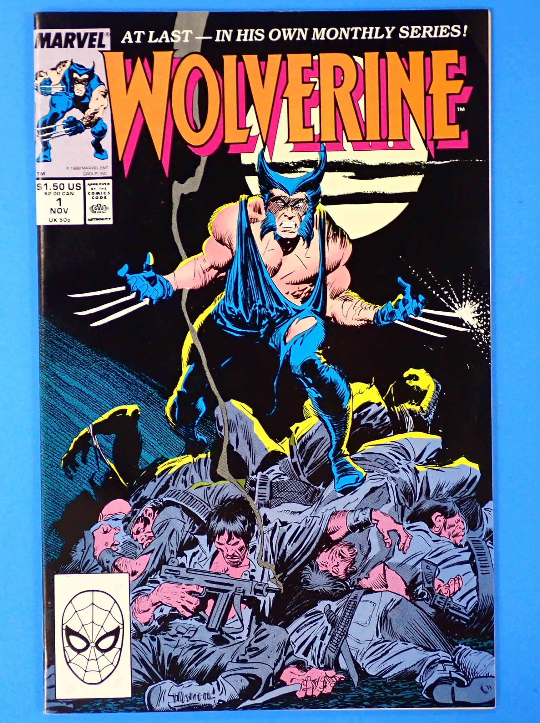 Wolverine #1 (1988) - (9.0) - First Solo Series