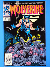 Wolverine #1 (1988) - (9.0) - First Solo Series