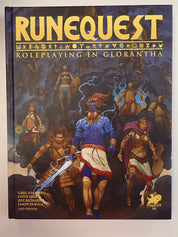 RuneQuest: Roleplaying in Glorantha Deluxe Slipcase Set Hardcover [Pre-Owned]