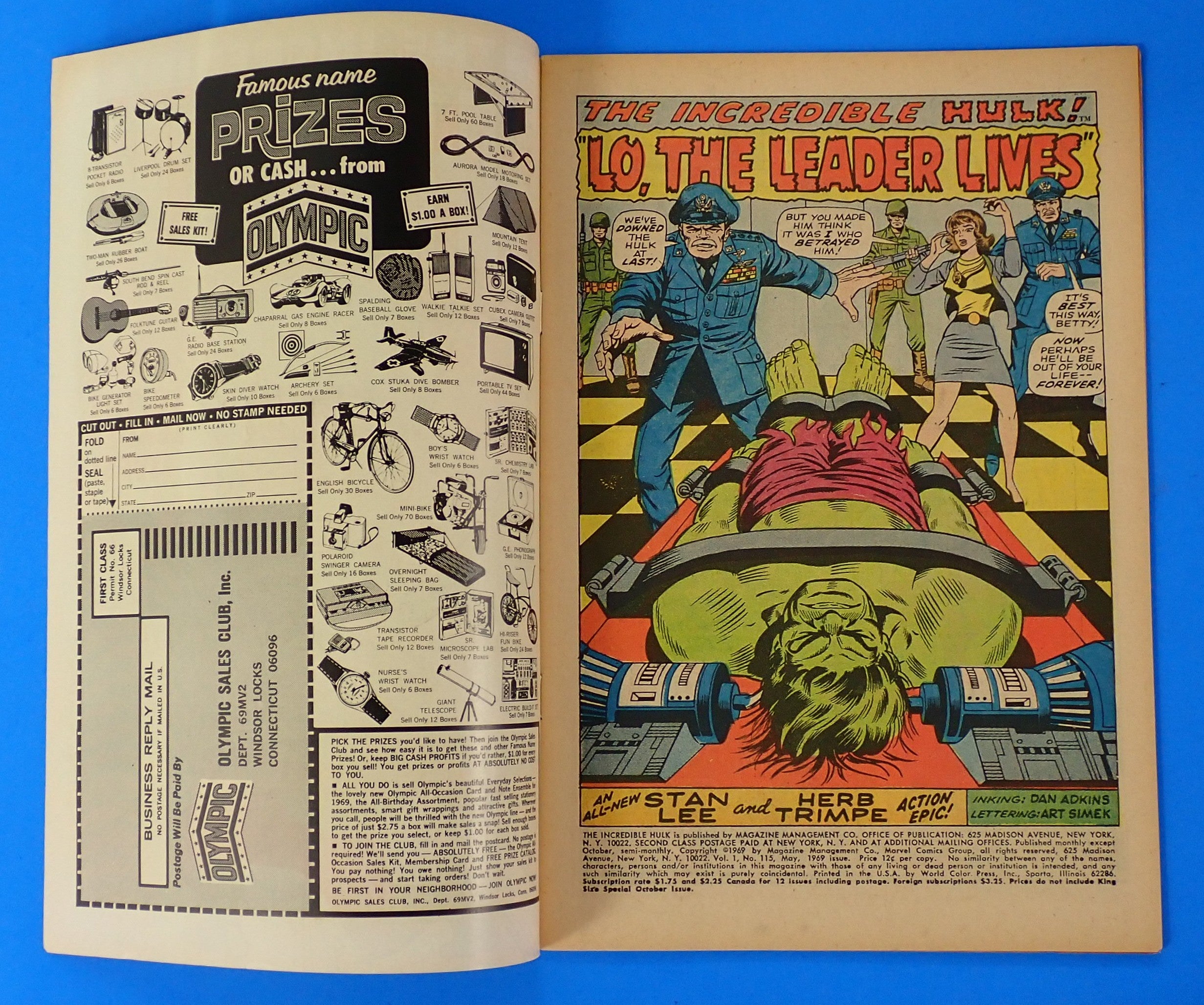 Incredible Hulk #115 (1969) - Silver Age