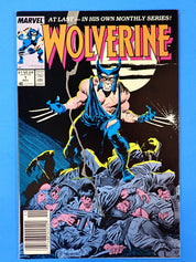 Wolverine #1 (1988) - (8.5-9.0) - 1st Solo Series