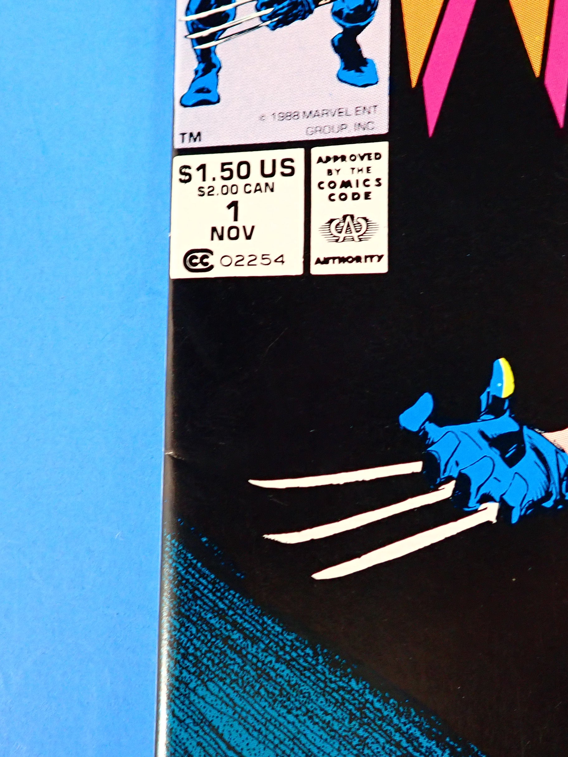 Wolverine #1 (1988) - (8.5-9.0) - 1st Solo Series