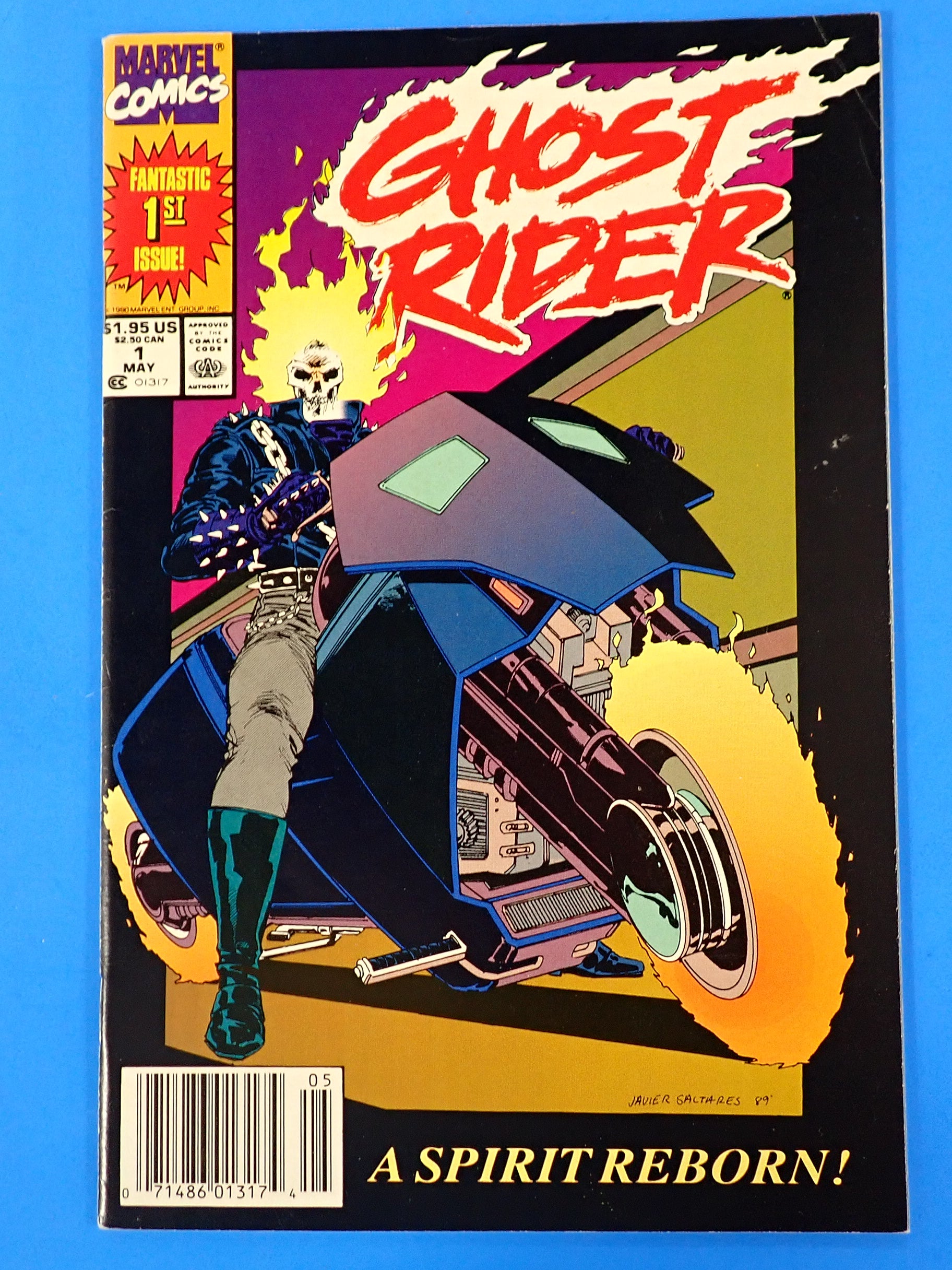 Ghost Rider #1 (1990) - (7.0-7.5) - 2nd Ghost Rider